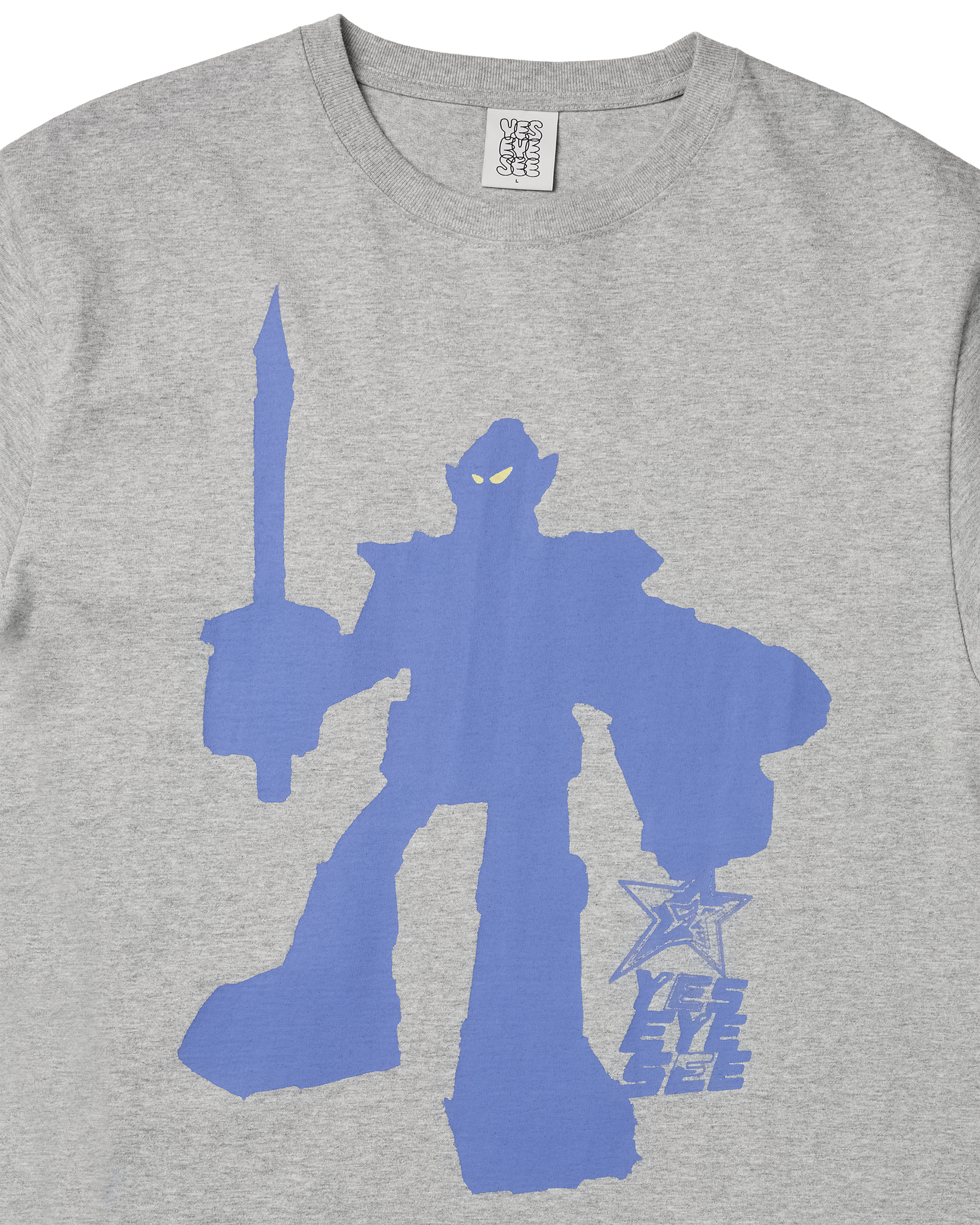 yeseyesee - Y.E.S Plamodel Tee (Grey) product image 3 | TRAB K-Fashion Australia