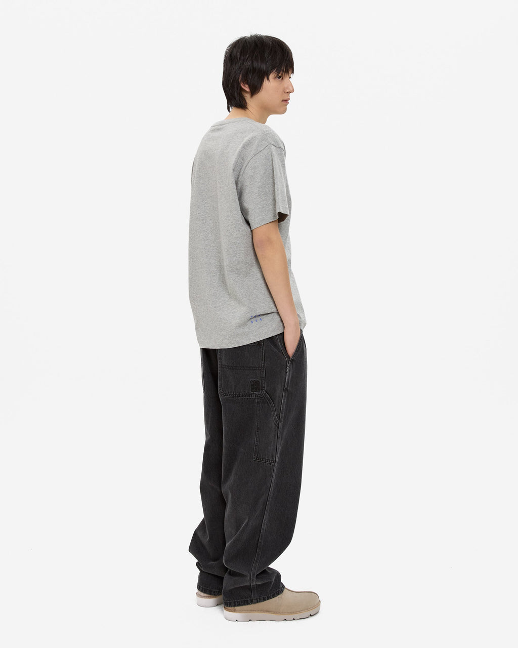 yeseyesee - Y.E.S Plamodel Tee (Grey) product image 8 | TRAB K-Fashion Australia