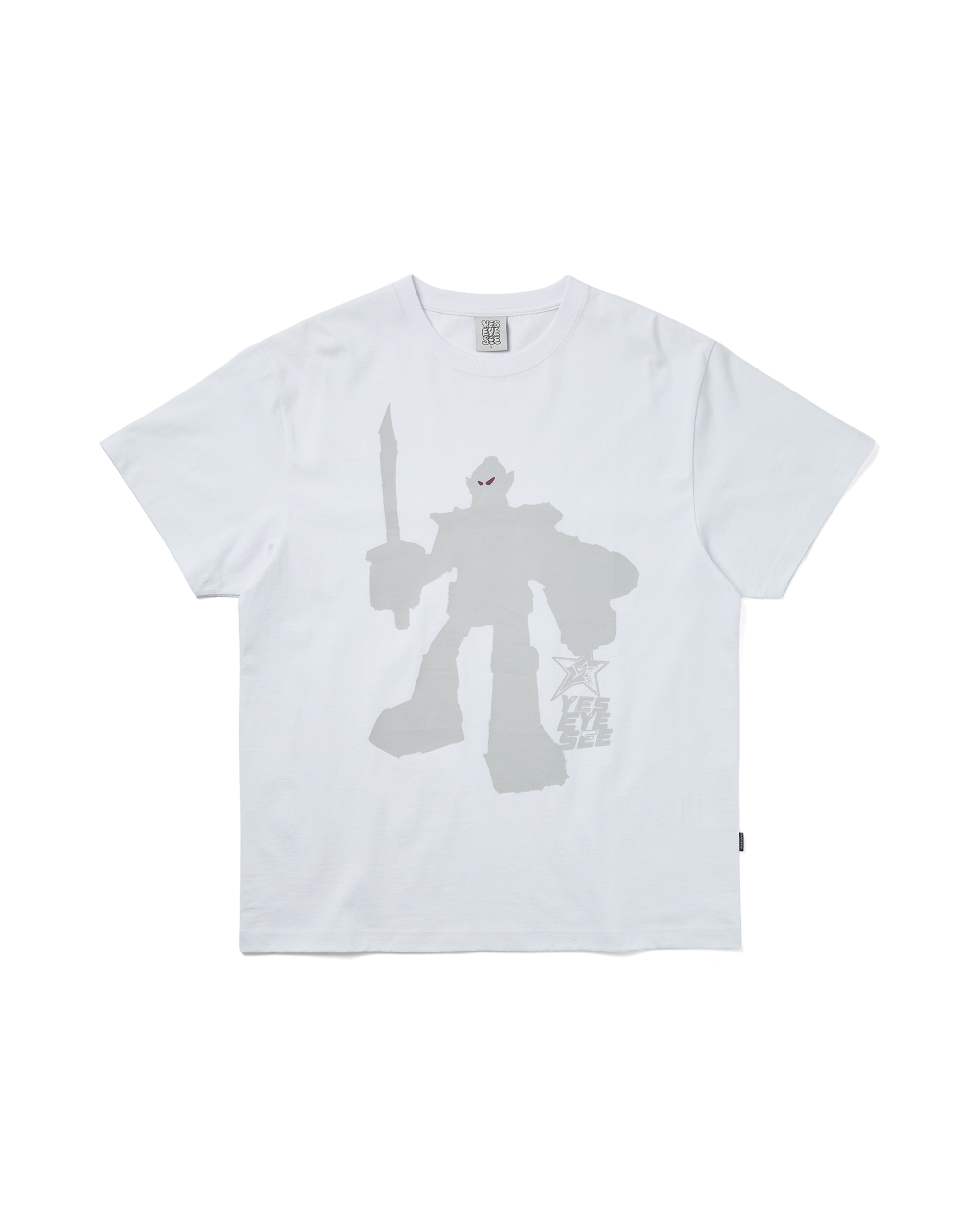 yeseyesee - Y.E.S Plamodel Tee (White) product image 1 | TRAB K-Fashion Australia