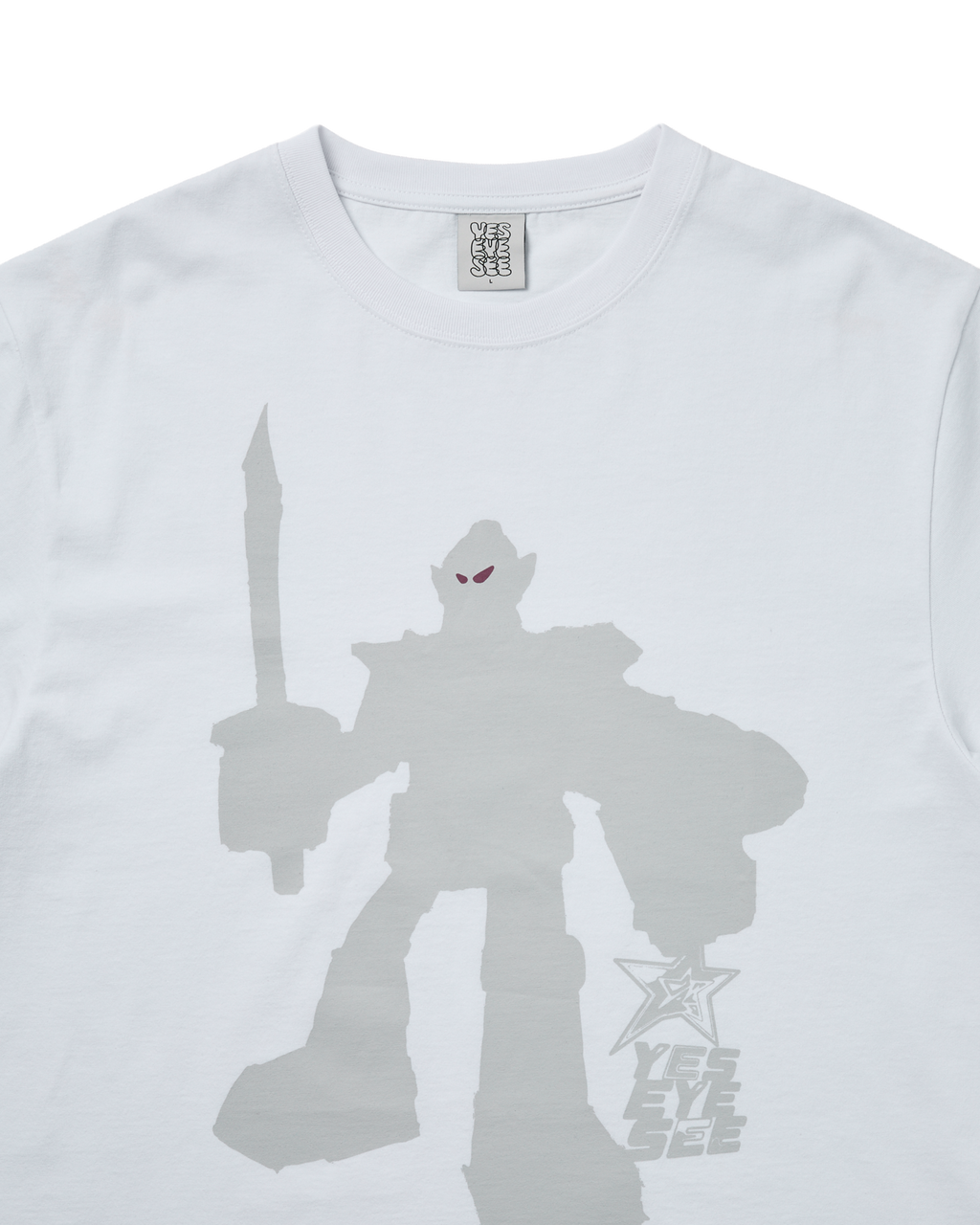 yeseyesee - Y.E.S Plamodel Tee (White) product image 3 | TRAB K-Fashion Australia