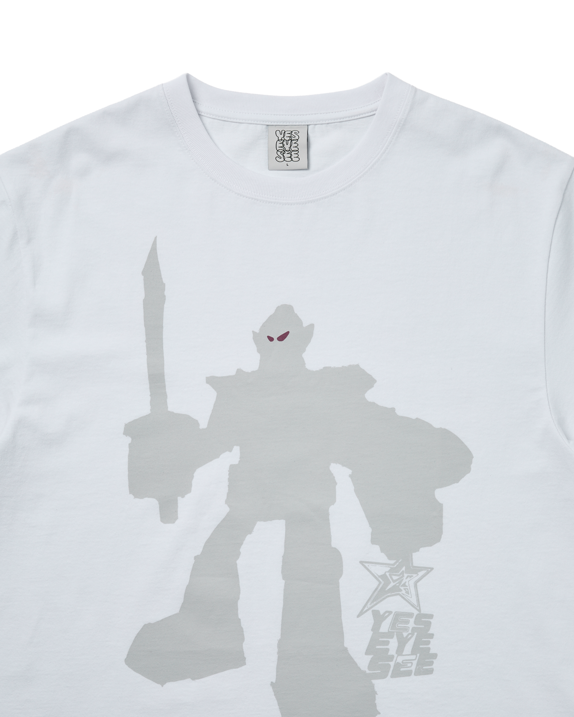yeseyesee - Y.E.S Plamodel Tee (White) product image 3 | TRAB K-Fashion Australia
