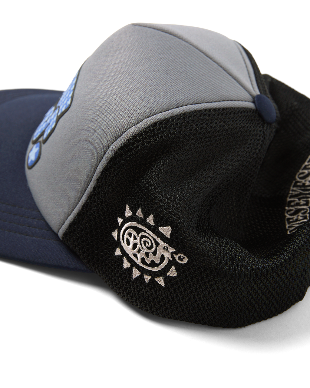 yeseyesee - Y.E.S Pop Mesh Cap (Black) product image 5 | TRAB K-Fashion Australia