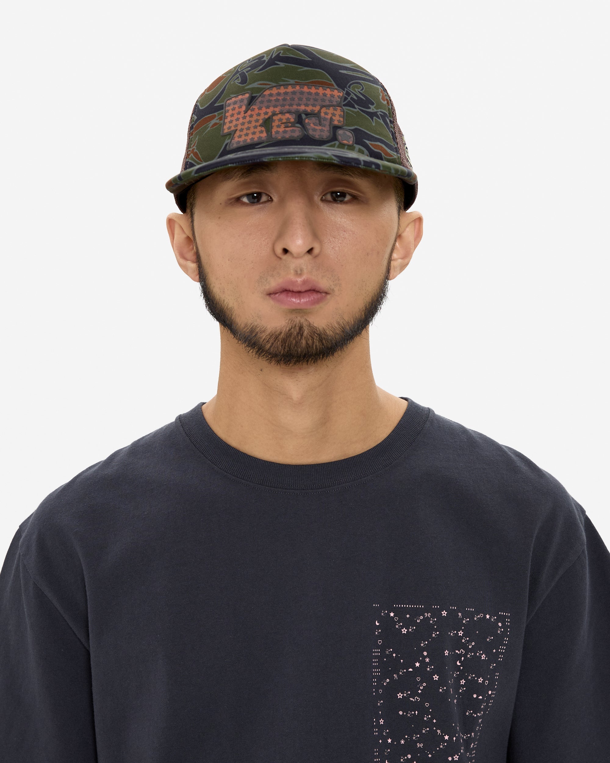 yeseyesee - Y.E.S Pop Mesh Cap (Camo) product image 7 | TRAB K-Fashion Australia