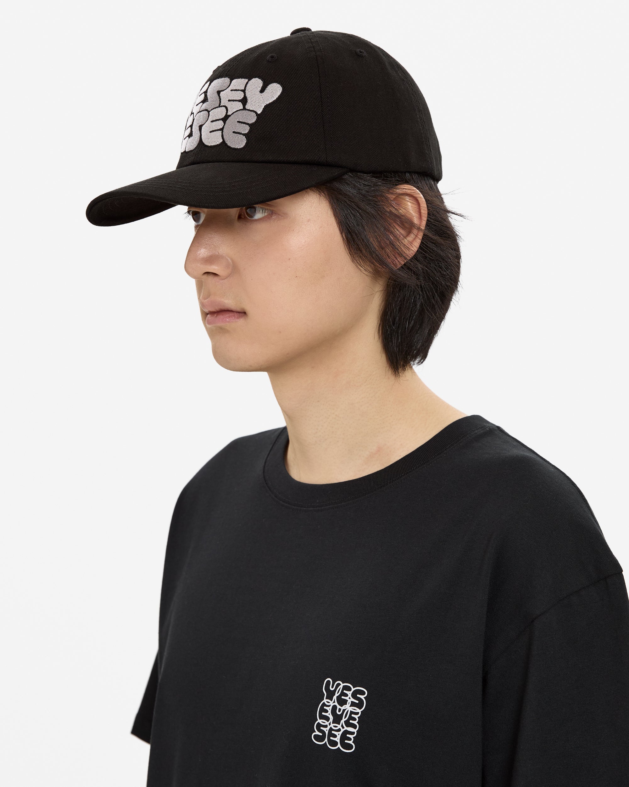 yeseyesee - Y.E.S Pop Cap (Black) product image 7 | TRAB K-Fashion Australia