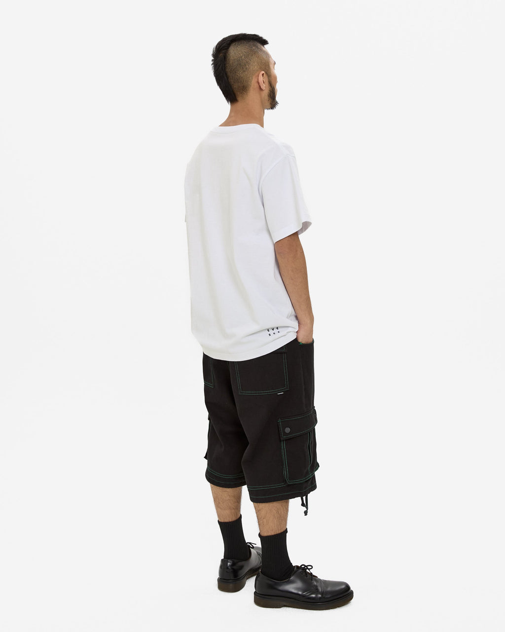 yeseyesee - Y.E.S Shooting Tee (White) product image 8 | TRAB K-Fashion Australia