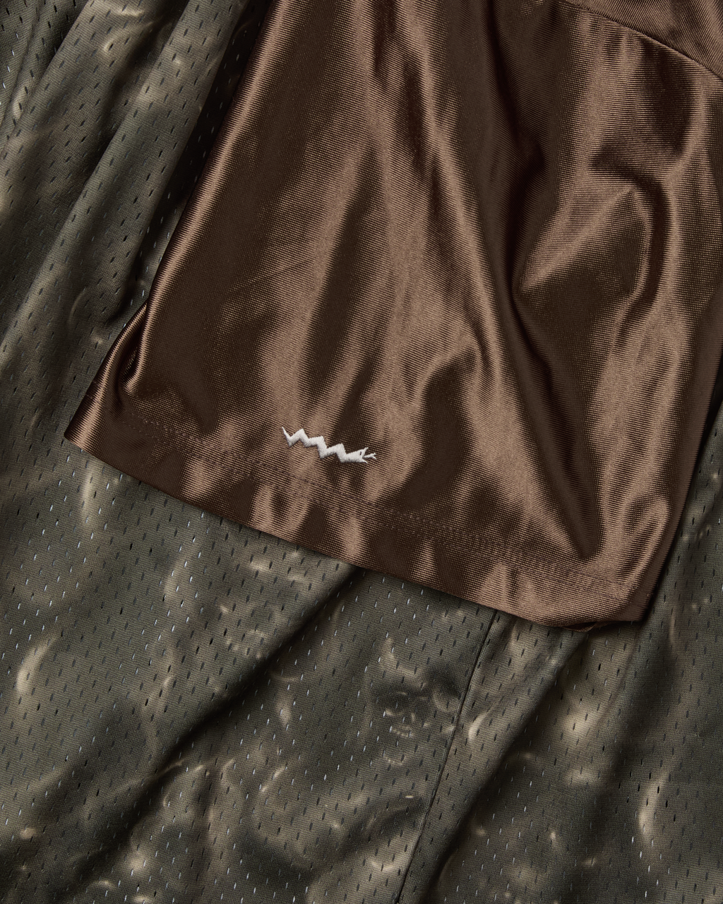 yeseyesee - Y.E.S Skull Mesh Tee (Brown) product image 5 | TRAB K-Fashion Australia