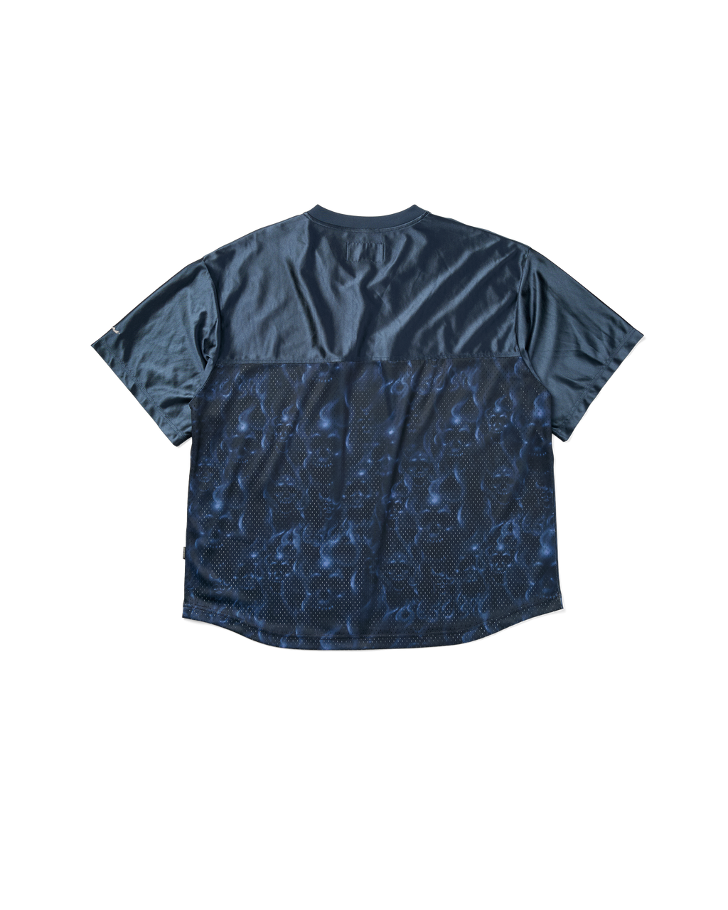 yeseyesee - Y.E.S Skull Mesh Tee (Navy) product image 2 | TRAB K-Fashion Australia