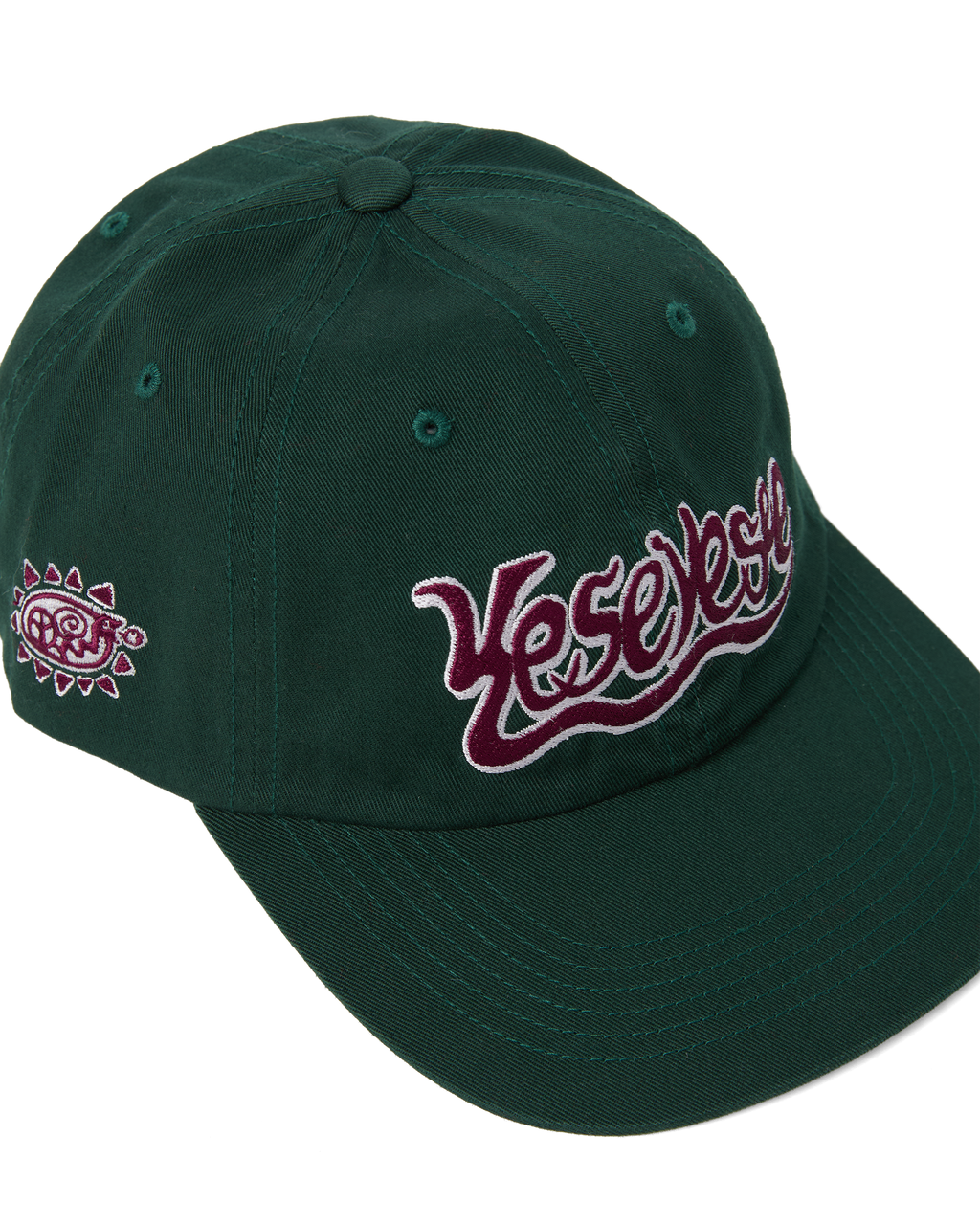 yeseyesee - Y.E.S Snail Logo Cap (Green) product image 4 | TRAB K-Fashion Australia