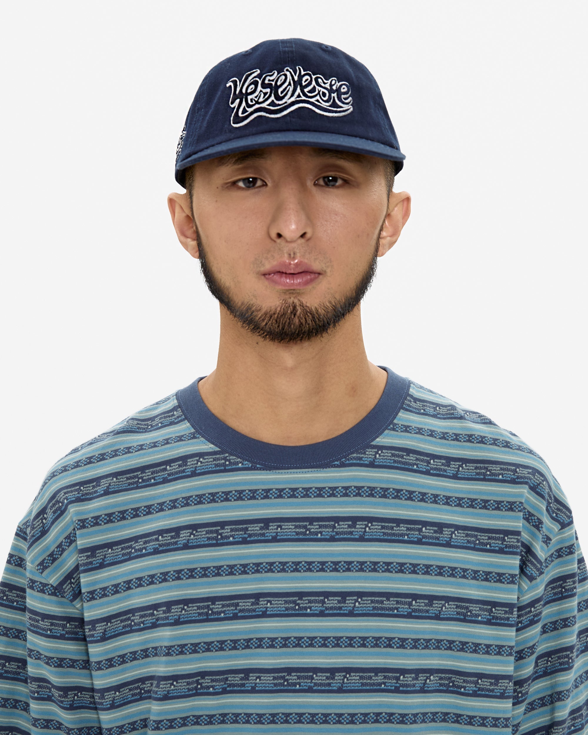 yeseyesee - Y.E.S Snail Logo Cap (Navy) product image 6 | TRAB K-Fashion Australia