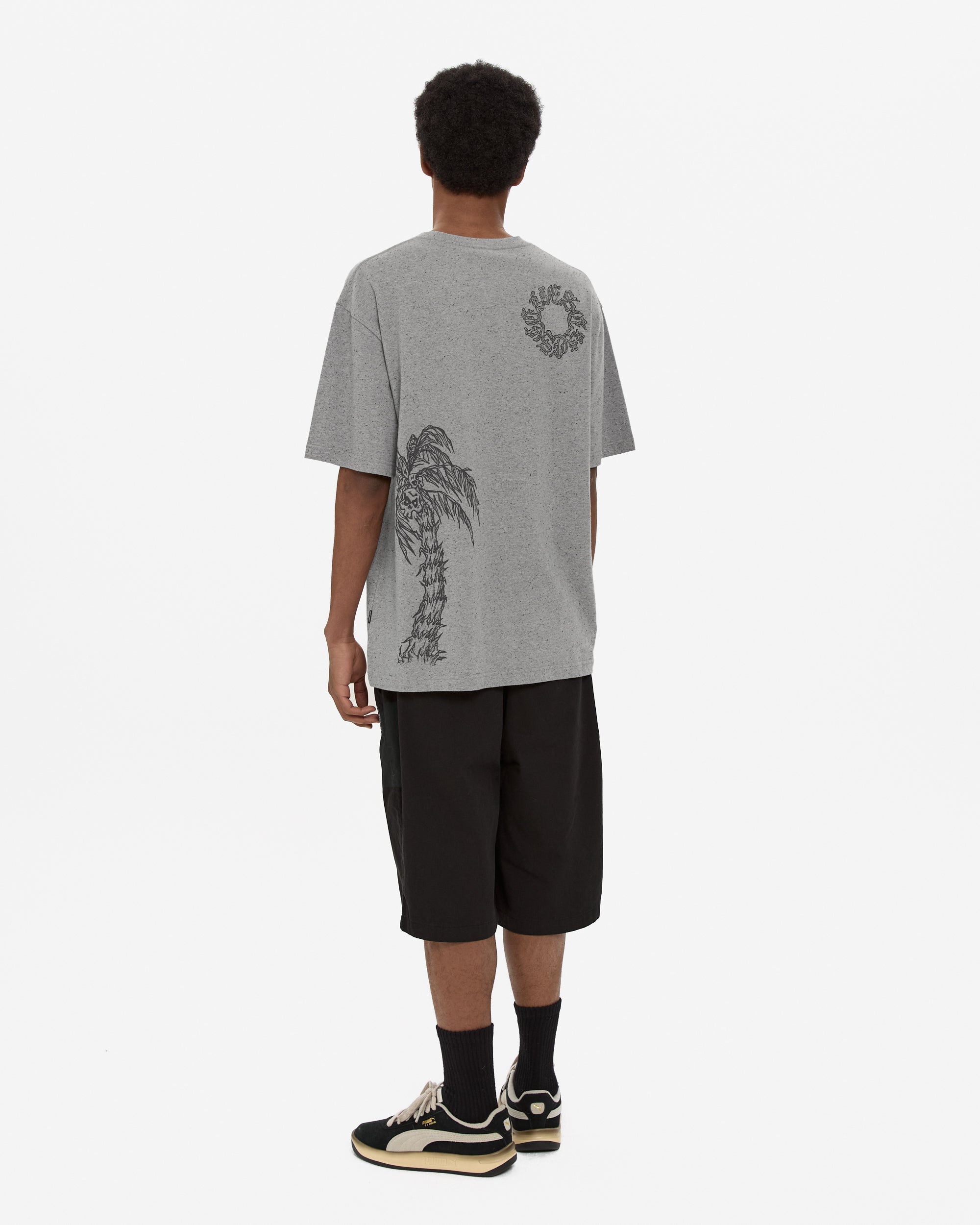 yeseyesee - Y.E.S Spikewave Tee (Grey) product image 10 | TRAB K-Fashion Australia