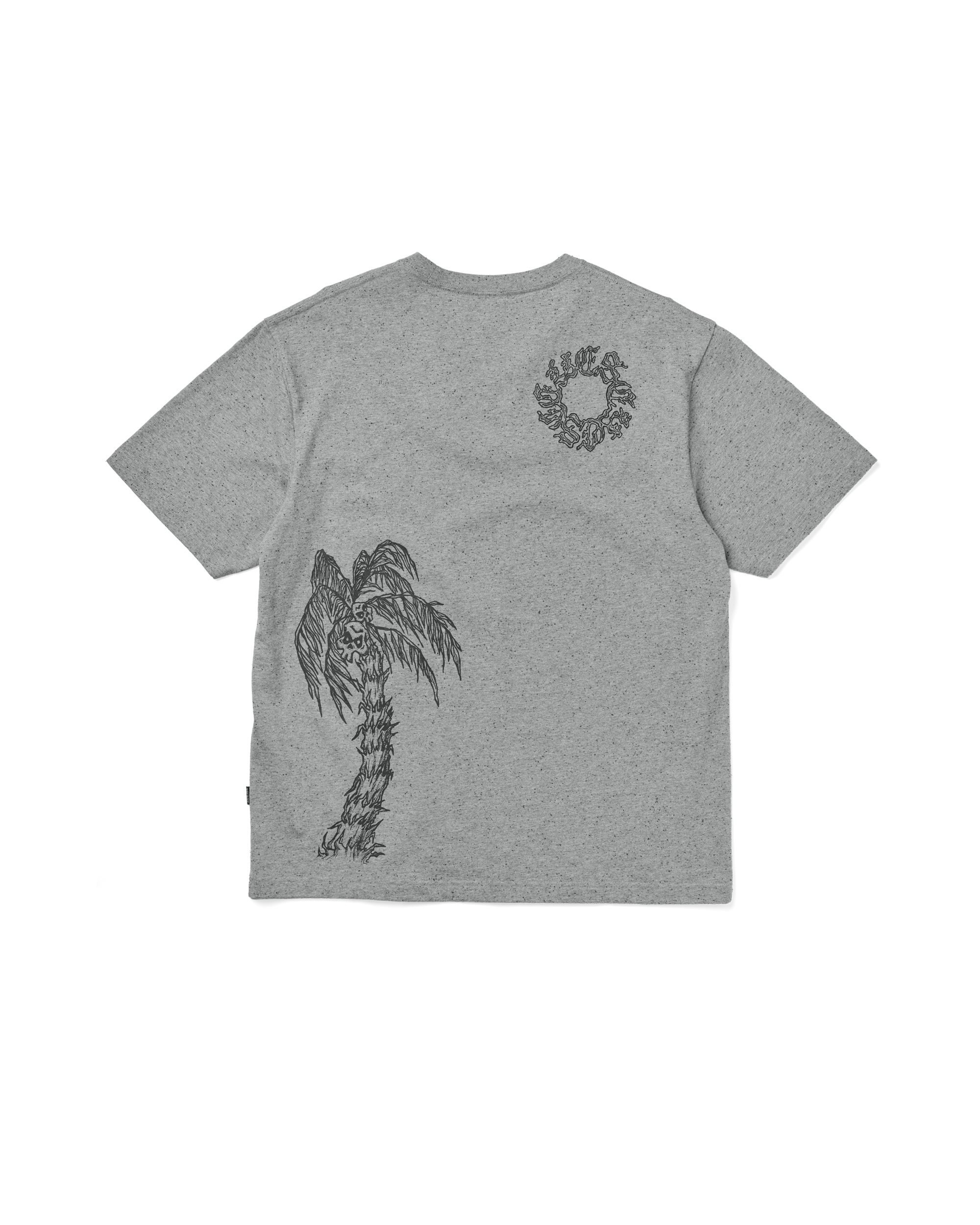 yeseyesee - Y.E.S Spikewave Tee (Grey) product image 2 | TRAB K-Fashion Australia
