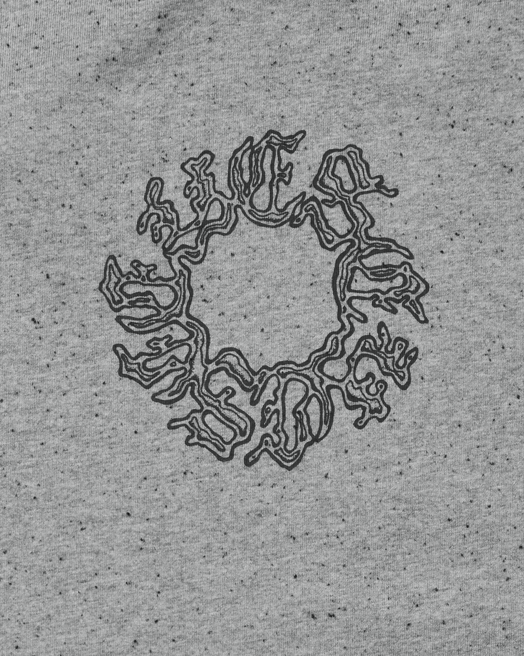yeseyesee - Y.E.S Spikewave Tee (Grey) product image 6 | TRAB K-Fashion Australia