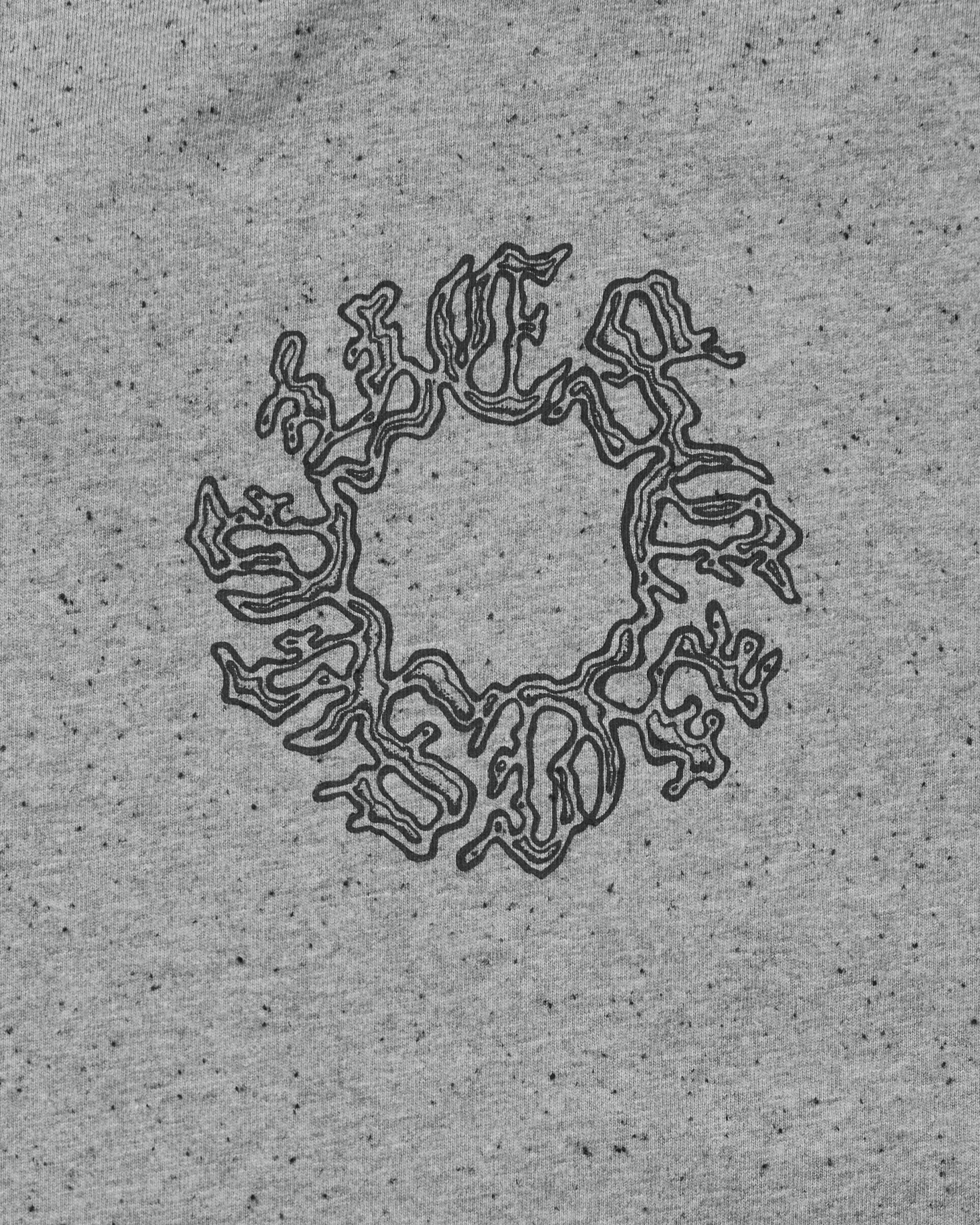 yeseyesee - Y.E.S Spikewave Tee (Grey) product image 6 | TRAB K-Fashion Australia
