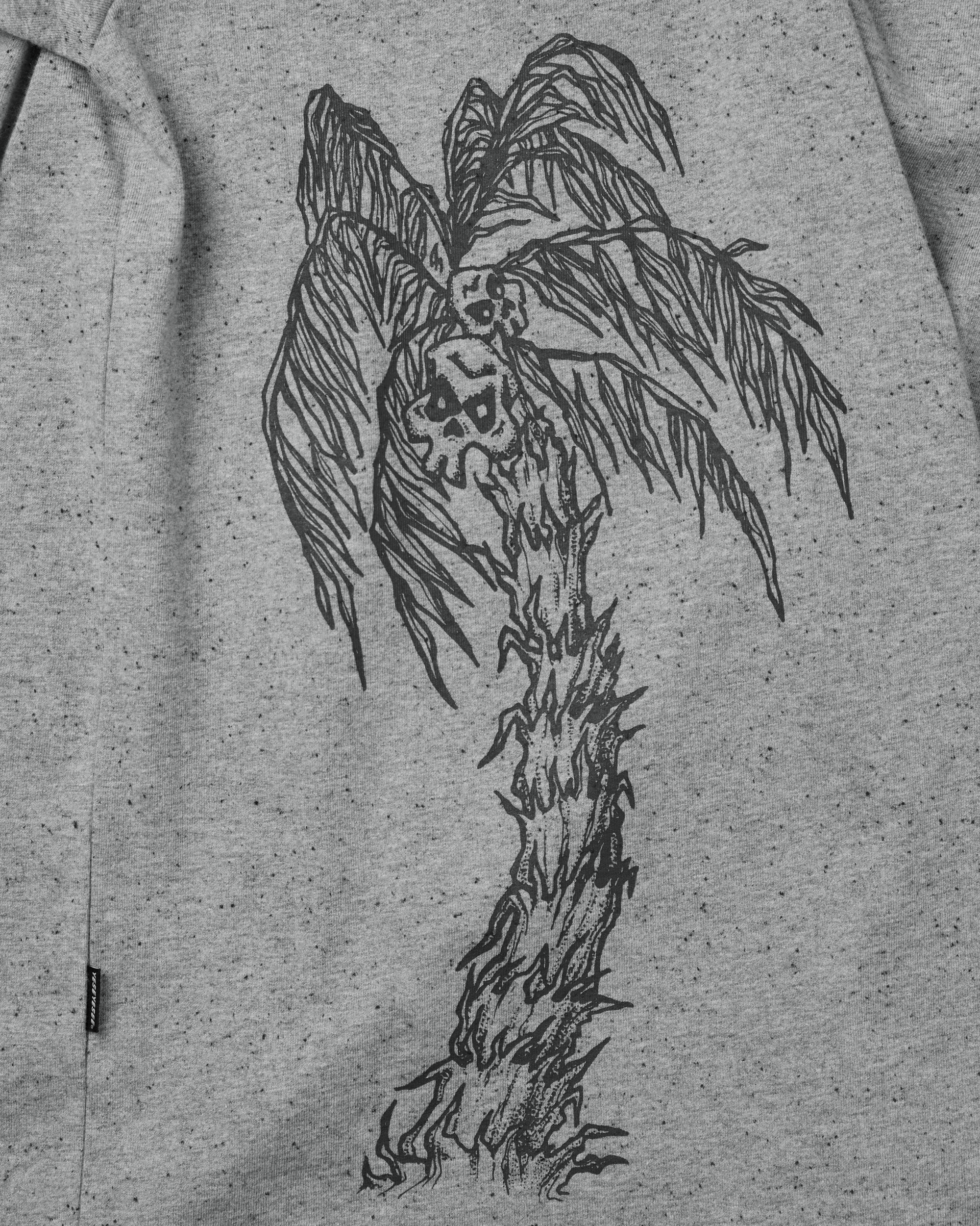yeseyesee - Y.E.S Spikewave Tee (Grey) product image 7 | TRAB K-Fashion Australia