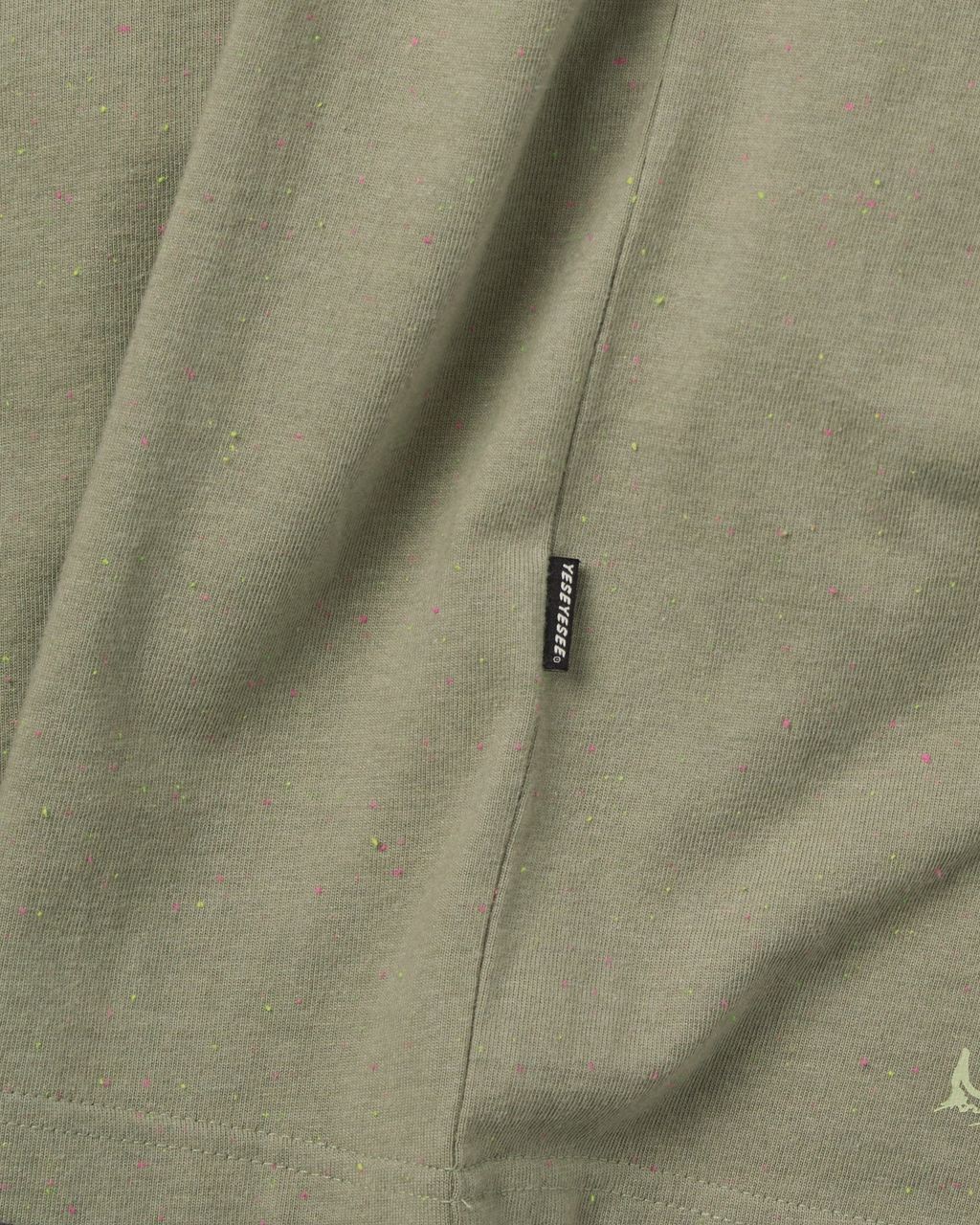 yeseyesee - Y.E.S Spikewave Tee (Khaki) product image 5 | TRAB K-Fashion Australia