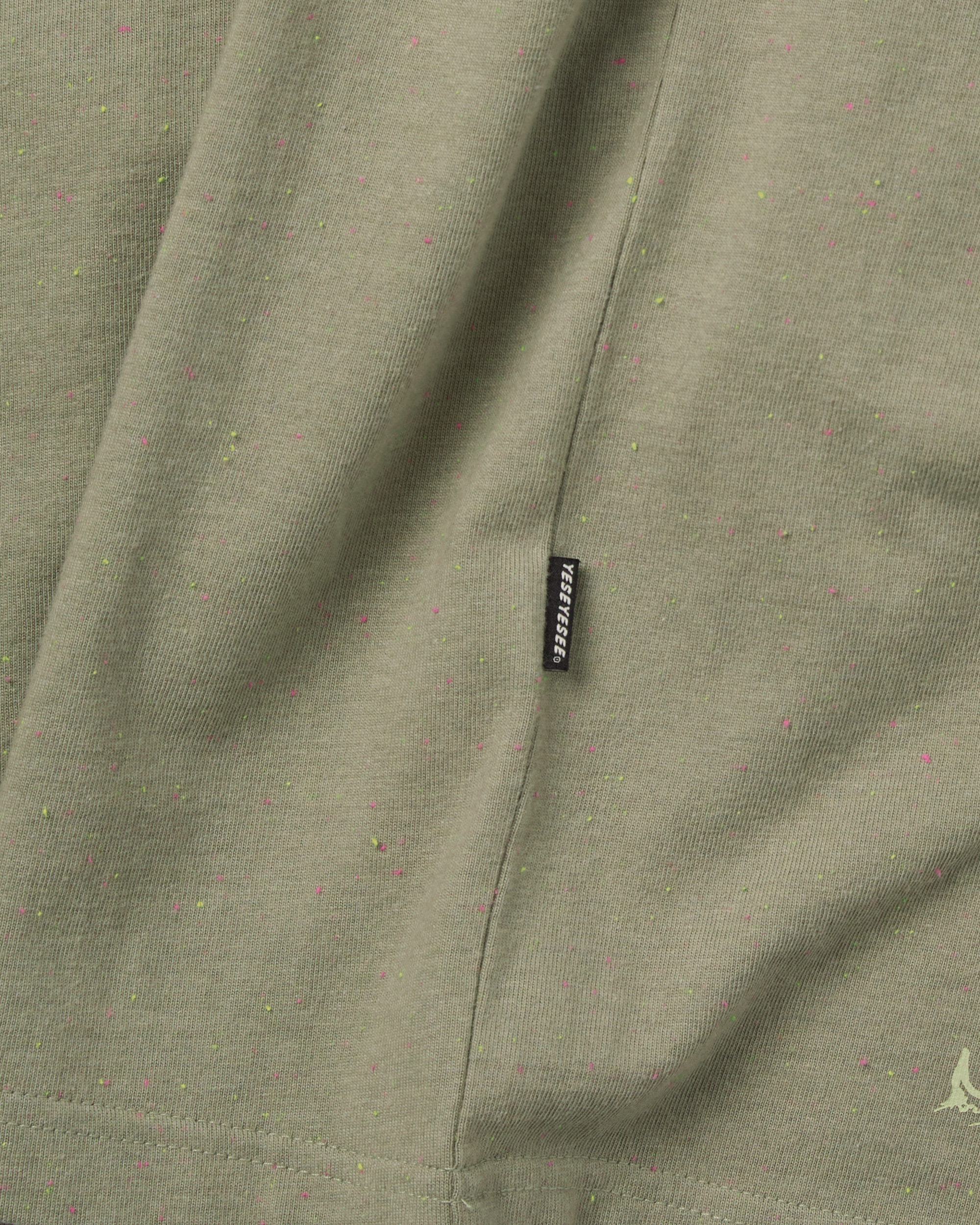 yeseyesee - Y.E.S Spikewave Tee (Khaki) product image 5 | TRAB K-Fashion Australia