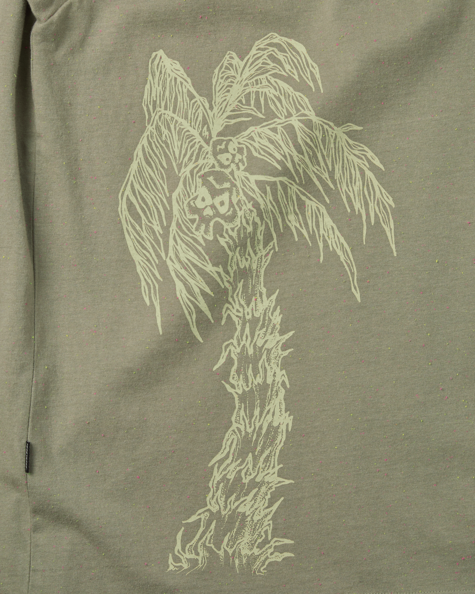 yeseyesee - Y.E.S Spikewave Tee (Khaki) product image 7 | TRAB K-Fashion Australia