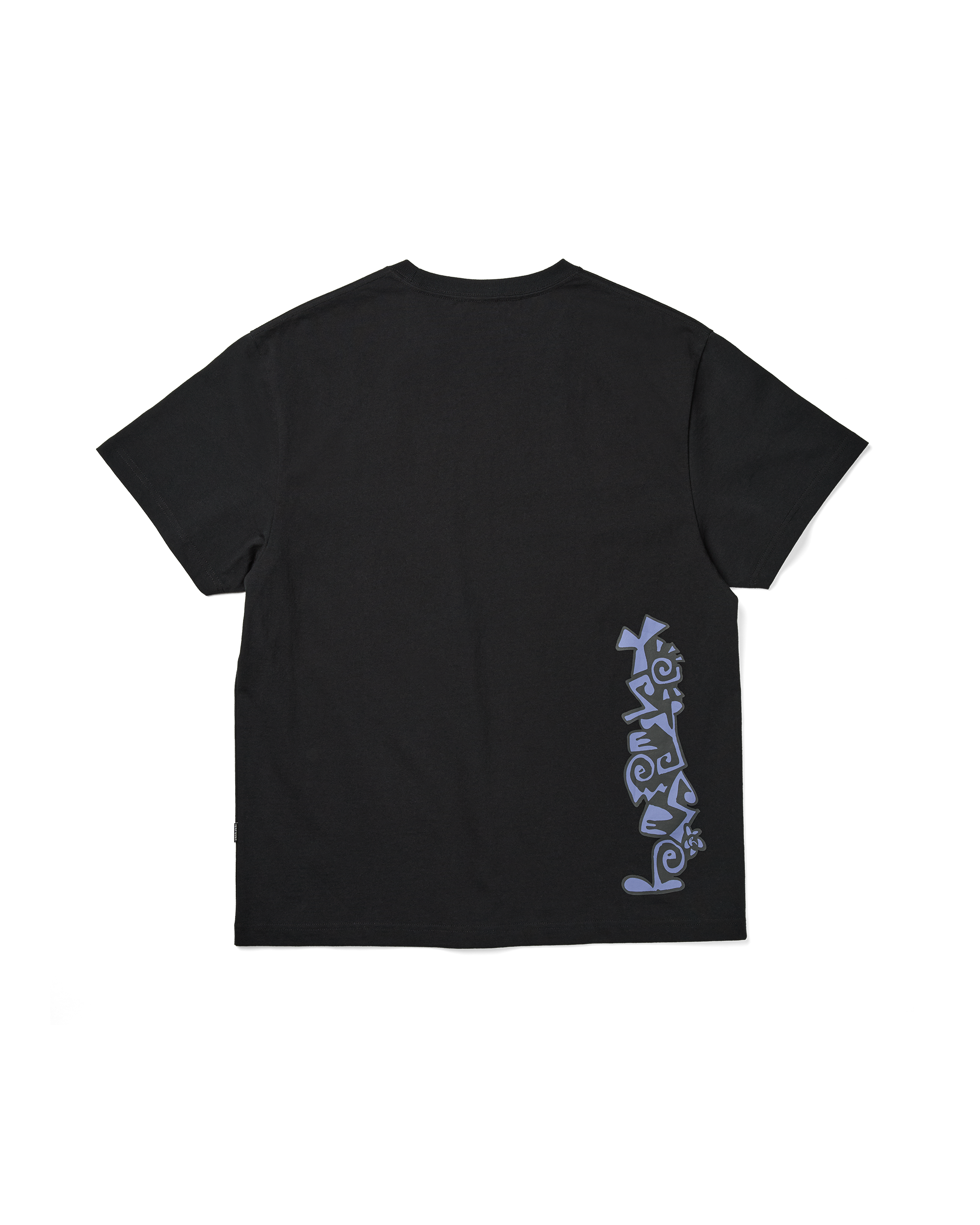 yeseyesee - Y.E.S Spiral Tee (Black) product image 2 | TRAB K-Fashion Australia