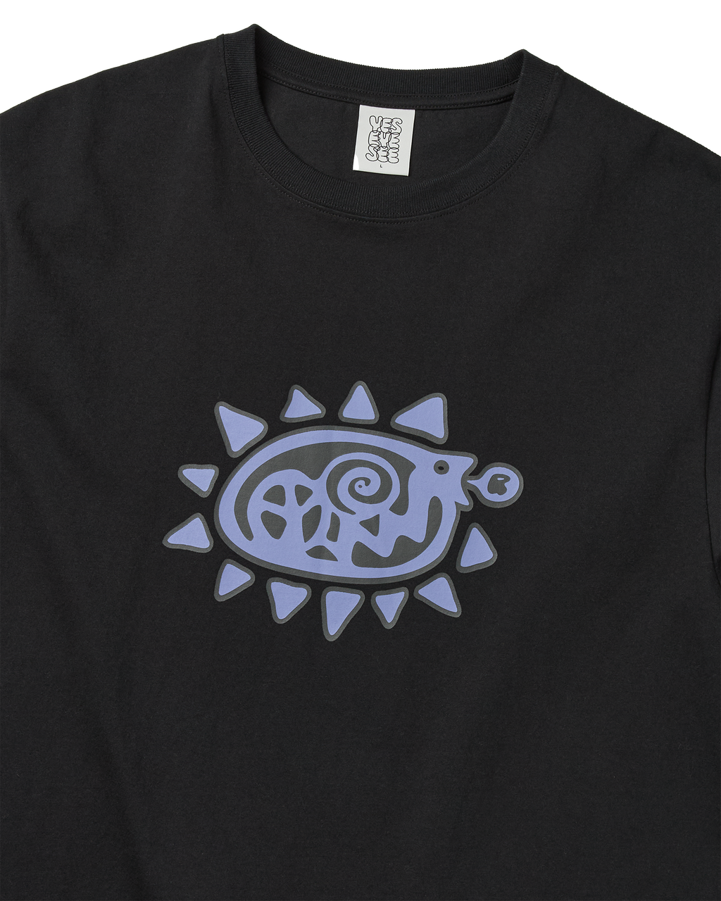 yeseyesee - Y.E.S Spiral Tee (Black) product image 3 | TRAB K-Fashion Australia