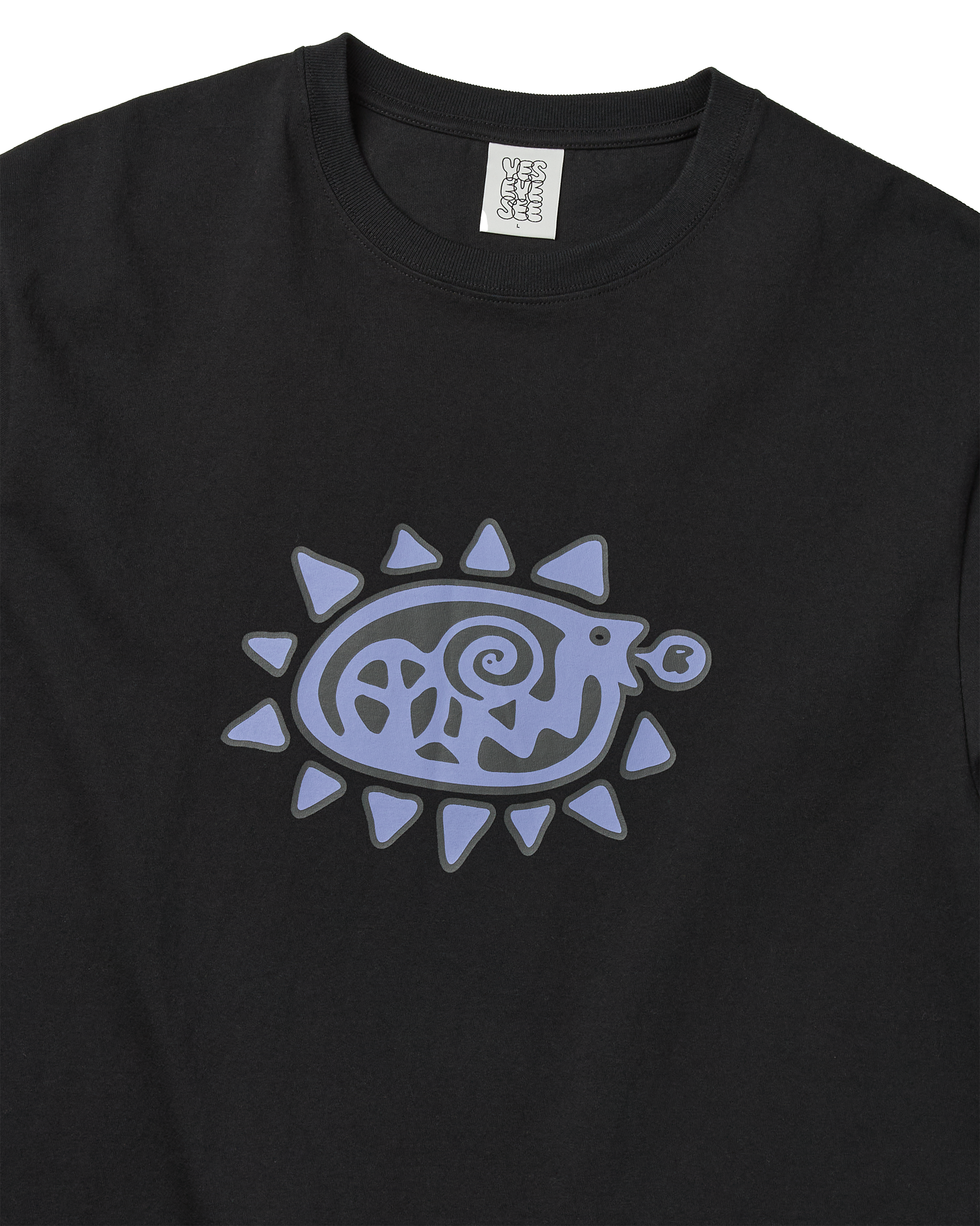 yeseyesee - Y.E.S Spiral Tee (Black) product image 3 | TRAB K-Fashion Australia