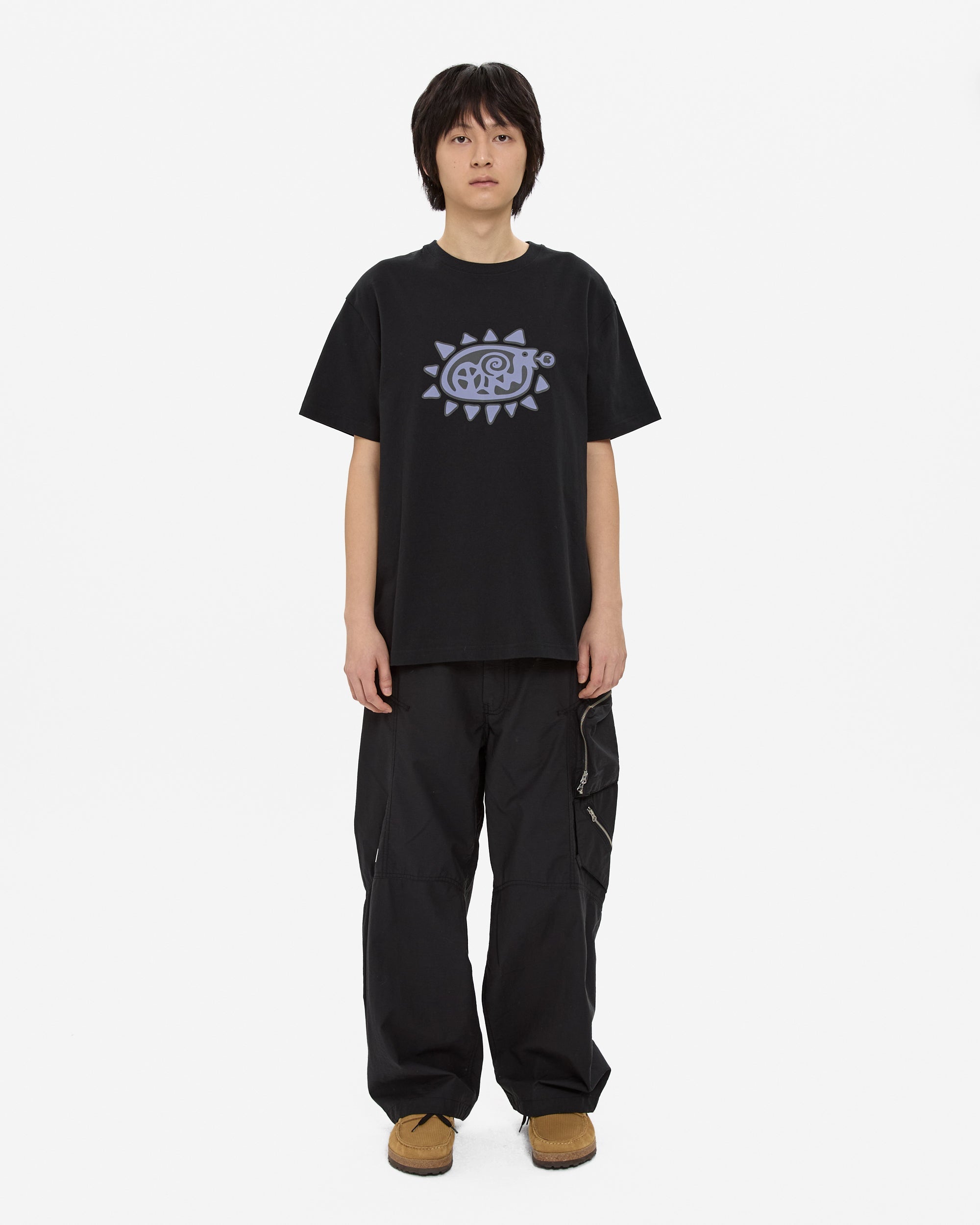 yeseyesee - Y.E.S Spiral Tee (Black) product image 6 | TRAB K-Fashion Australia