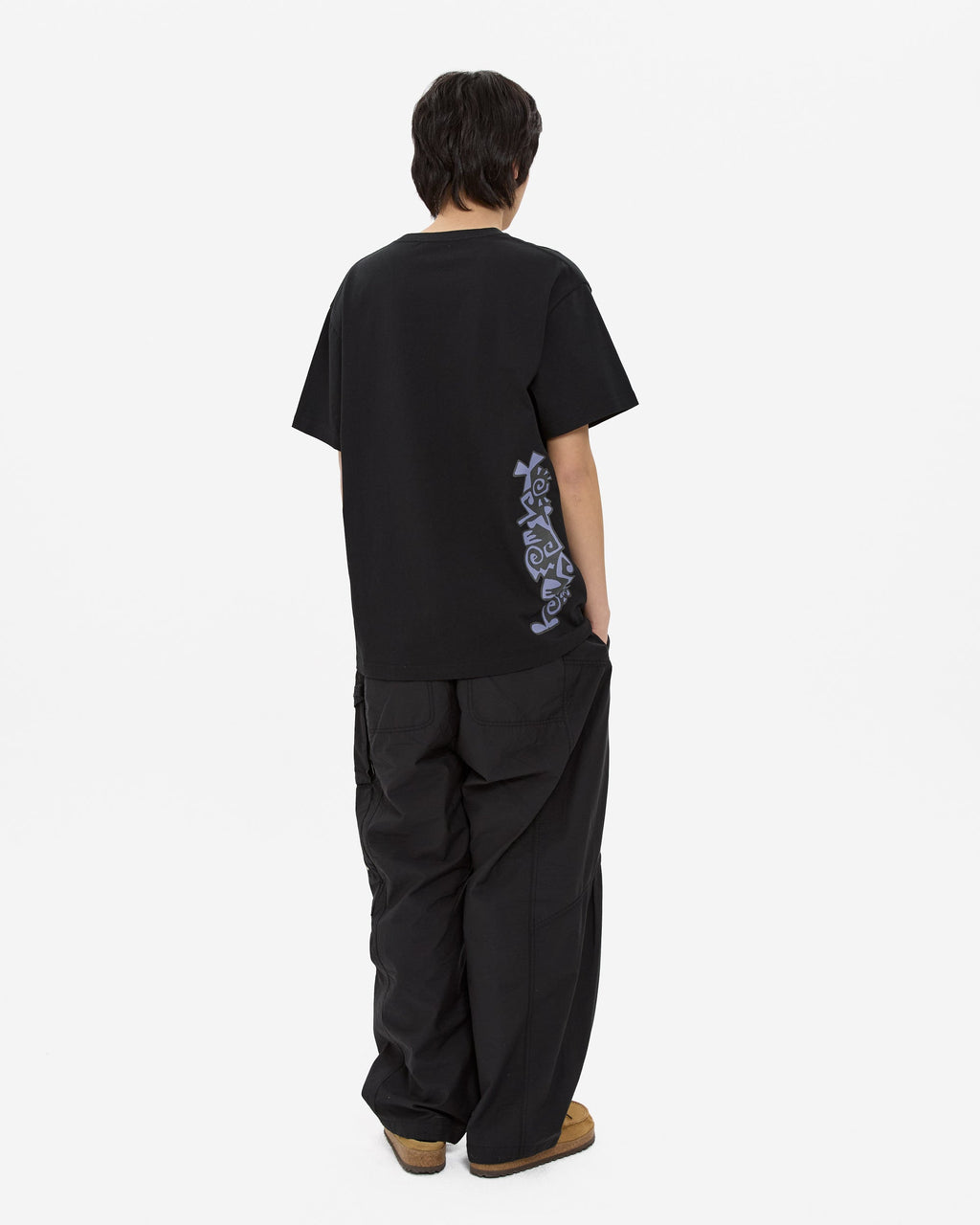 yeseyesee - Y.E.S Spiral Tee (Black) product image 7 | TRAB K-Fashion Australia