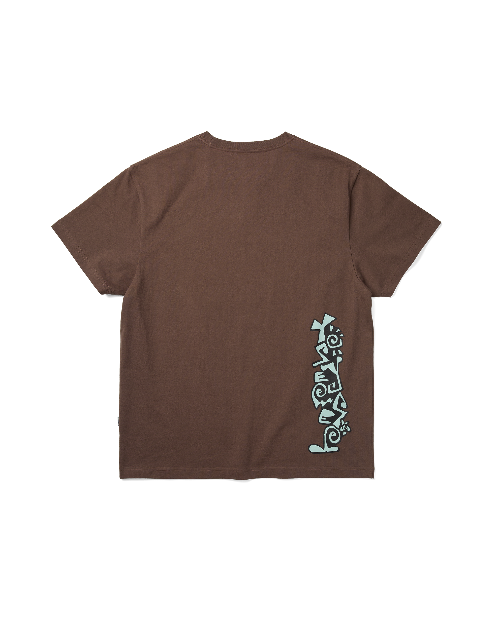 yeseyesee - Y.E.S Spiral Tee (Light Brown) product image 2 | TRAB K-Fashion Australia