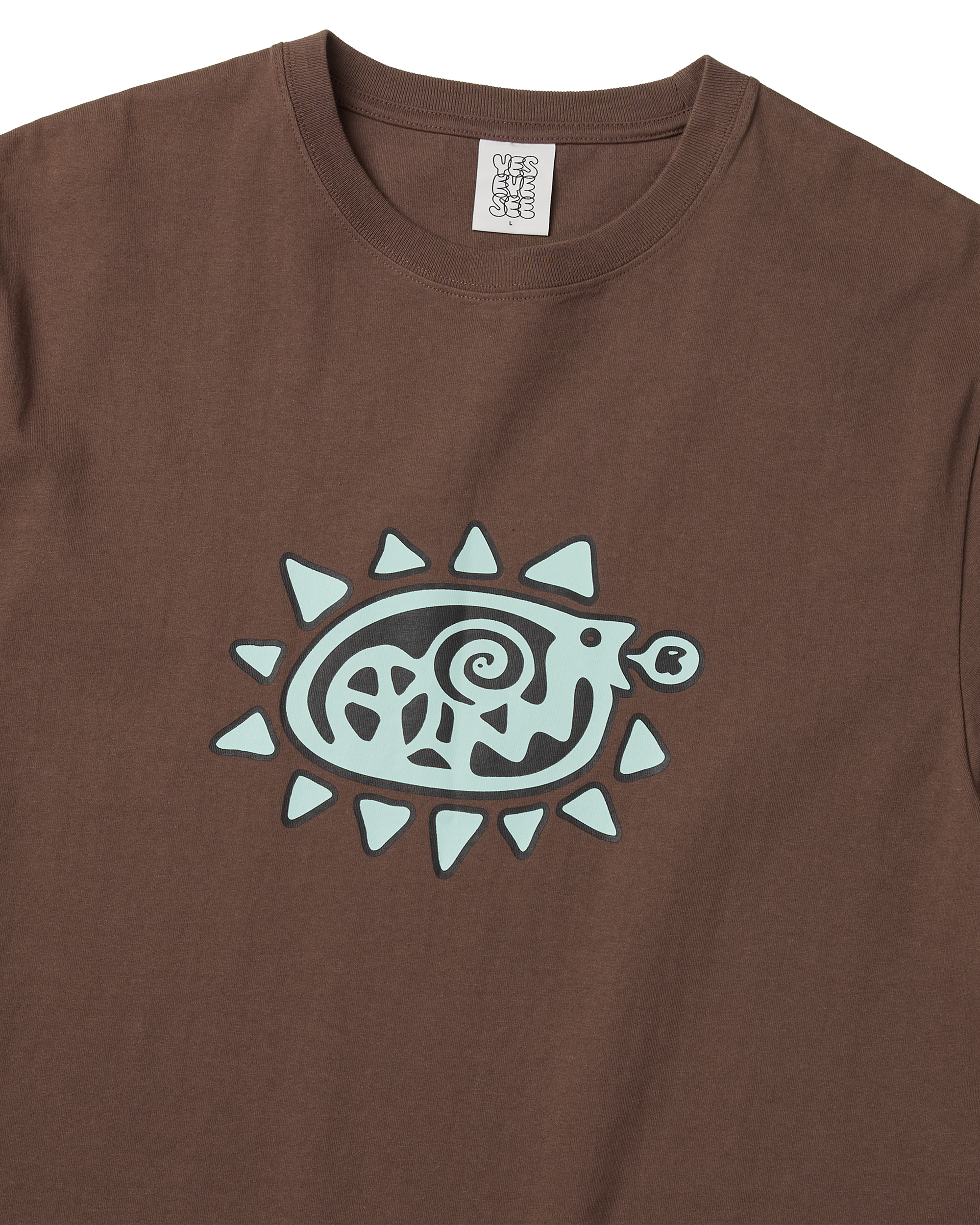 yeseyesee - Y.E.S Spiral Tee (Light Brown) product image 3 | TRAB K-Fashion Australia