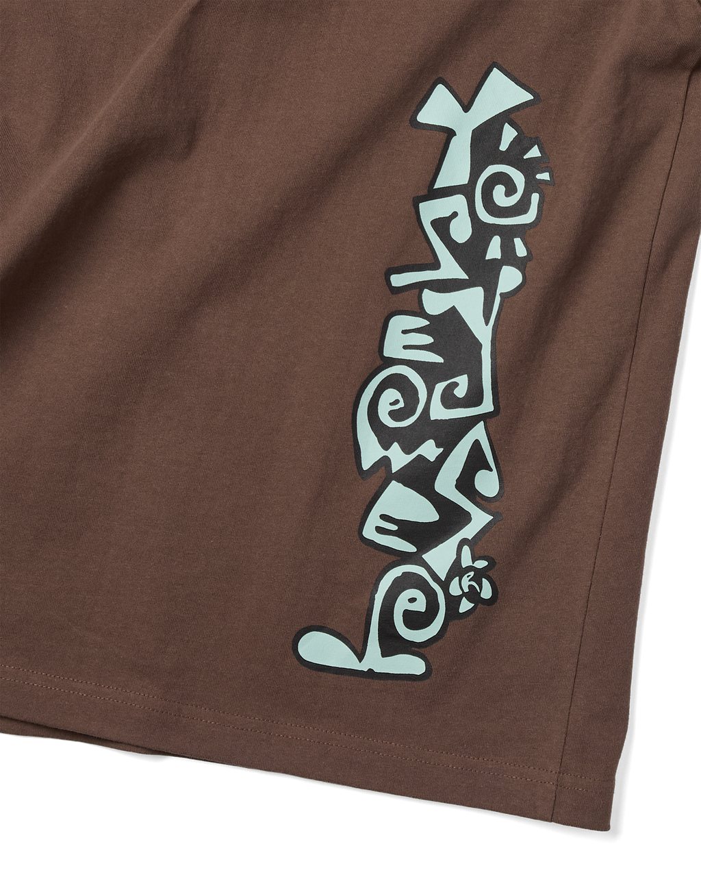 yeseyesee - Y.E.S Spiral Tee (Light Brown) product image 4 | TRAB K-Fashion Australia