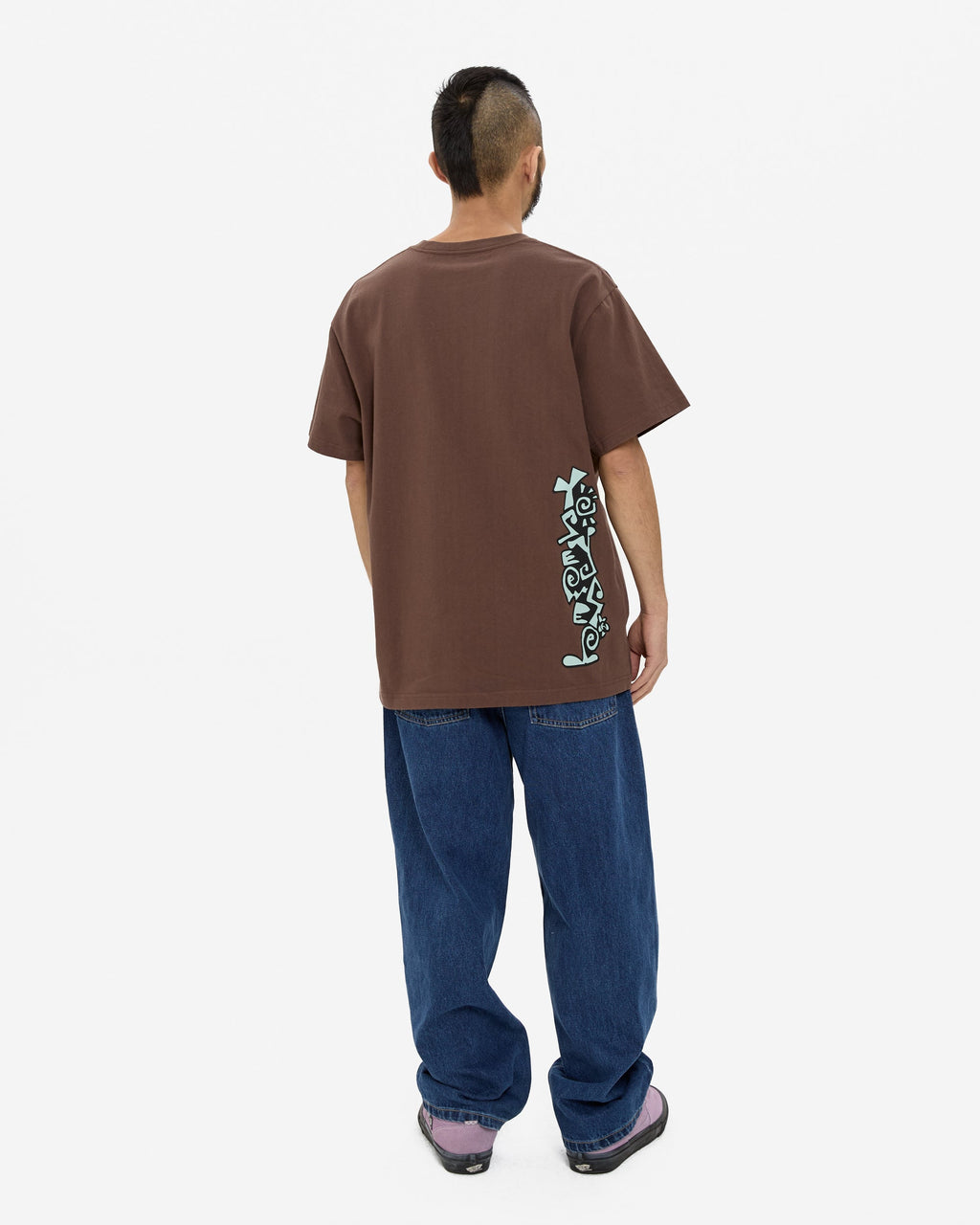 yeseyesee - Y.E.S Spiral Tee (Light Brown) product image 8 | TRAB K-Fashion Australia