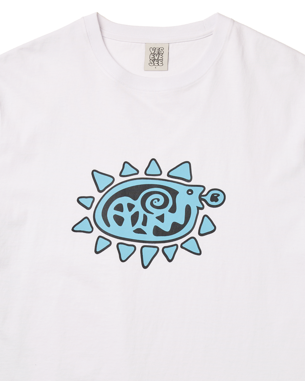 yeseyesee - Y.E.S Spiral Tee (White) product image 3 | TRAB K-Fashion Australia