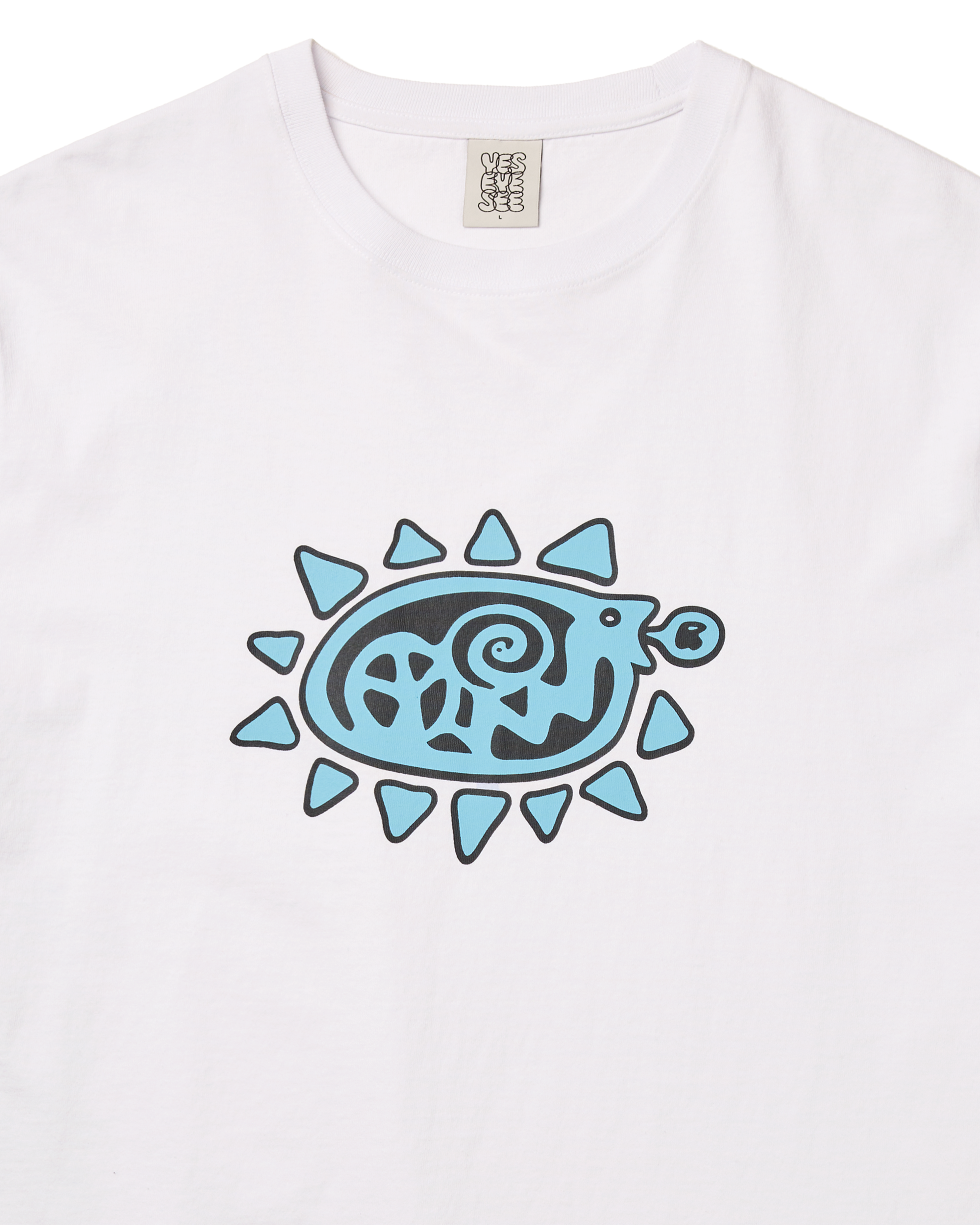 yeseyesee - Y.E.S Spiral Tee (White) product image 3 | TRAB K-Fashion Australia