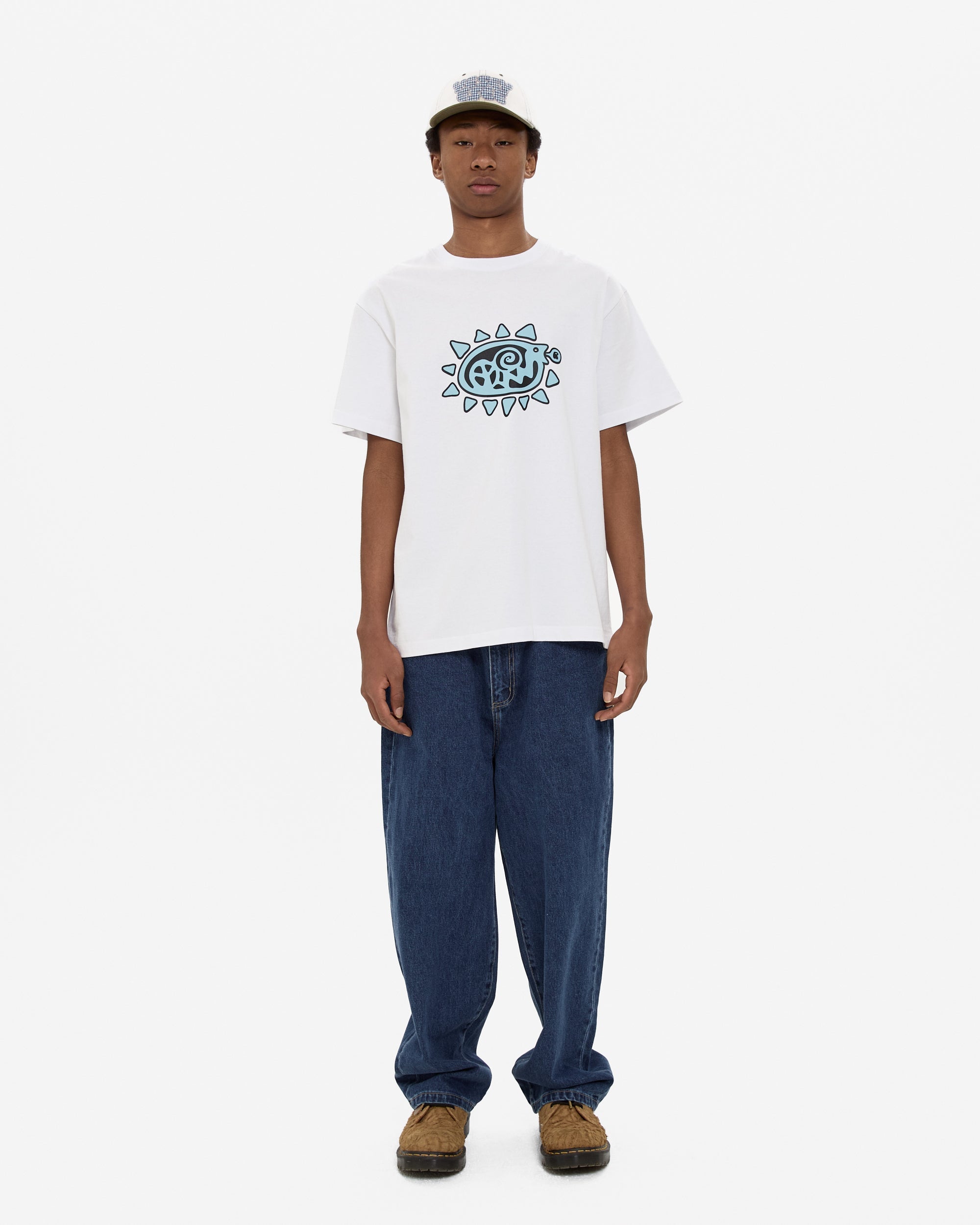 yeseyesee - Y.E.S Spiral Tee (White) product image 6 | TRAB K-Fashion Australia