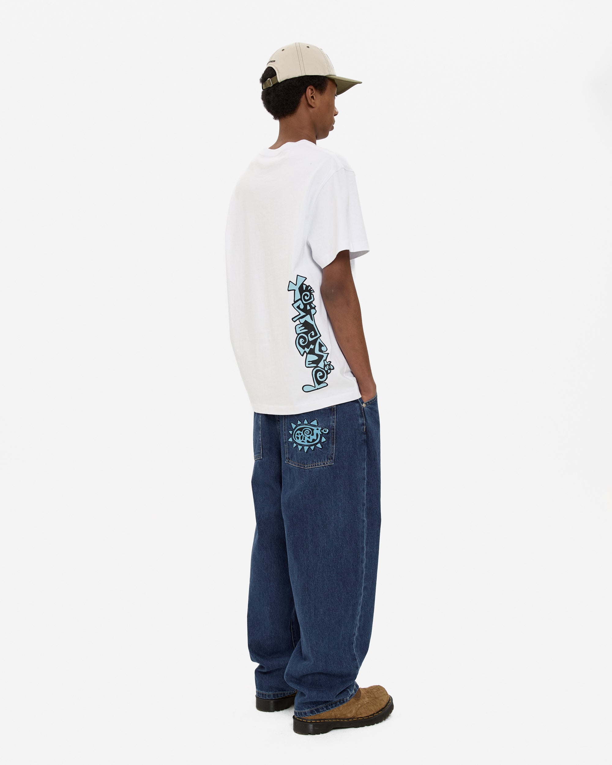 yeseyesee - Y.E.S Spiral Tee (White) product image 7 | TRAB K-Fashion Australia