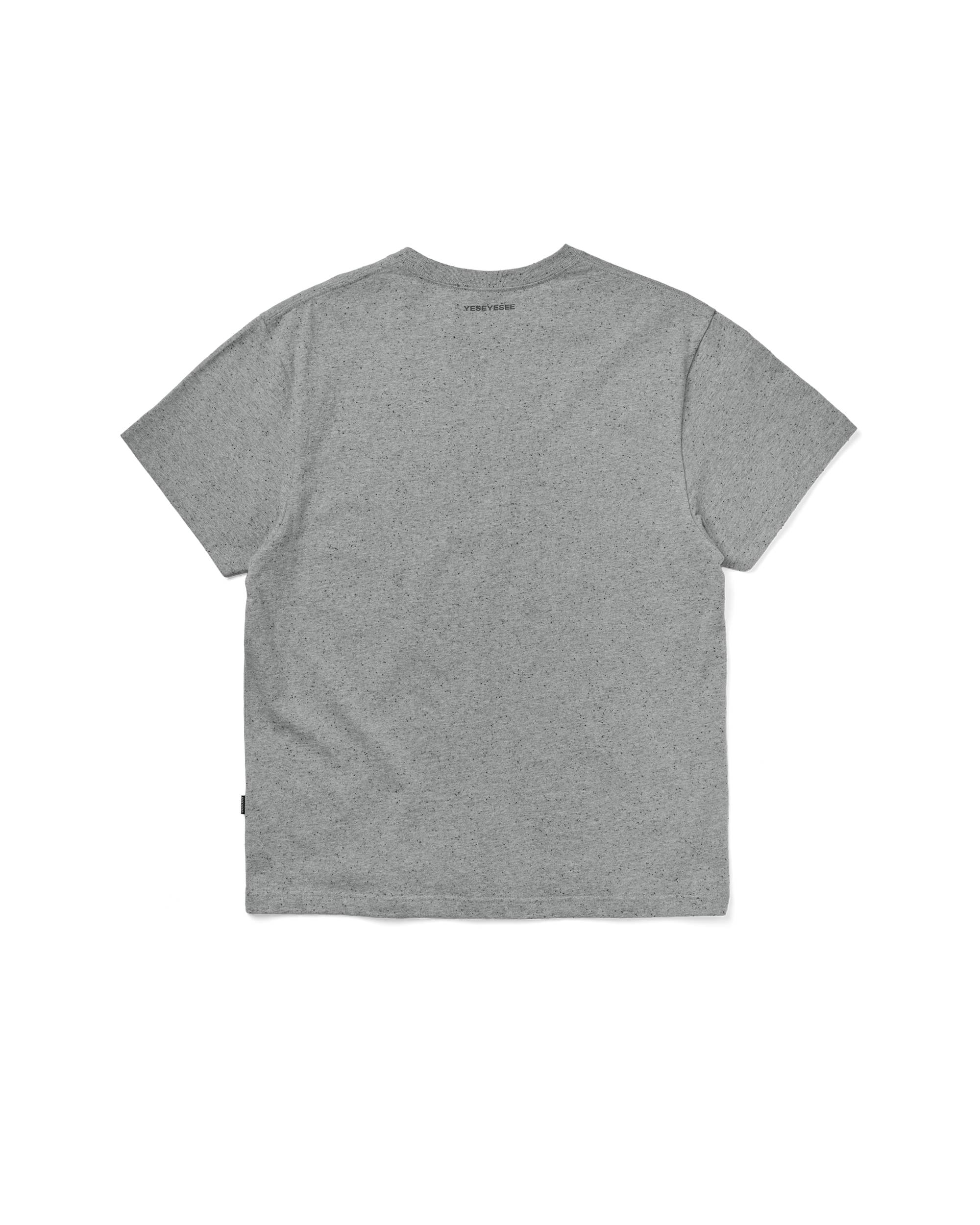 yeseyesee - Y.E.S Split Tee (Grey) product image 2 | TRAB K-Fashion Australia