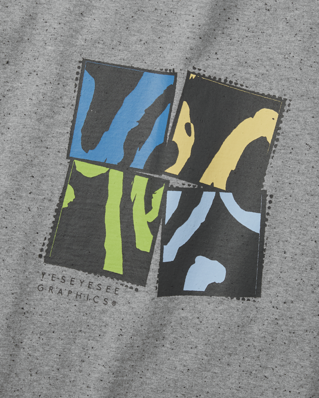 yeseyesee - Y.E.S Split Tee (Grey) product image 4 | TRAB K-Fashion Australia