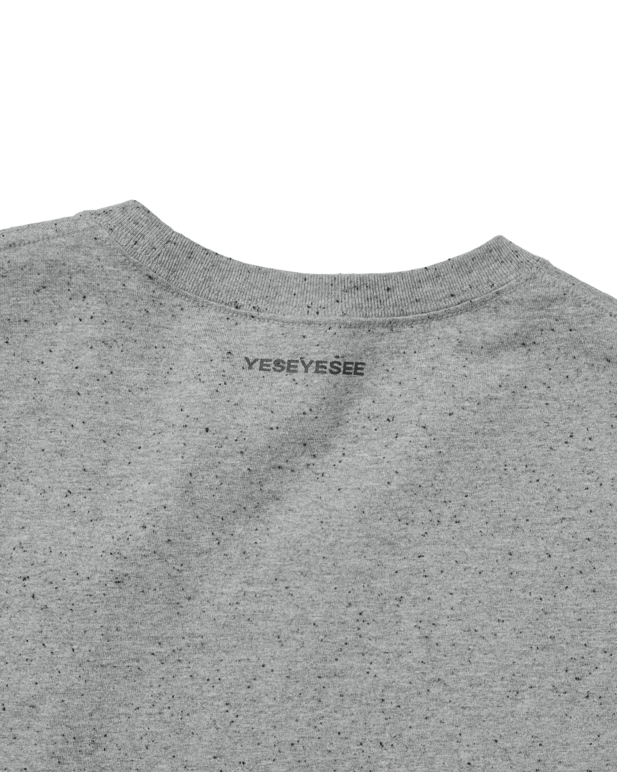 yeseyesee - Y.E.S Split Tee (Grey) product image 6 | TRAB K-Fashion Australia