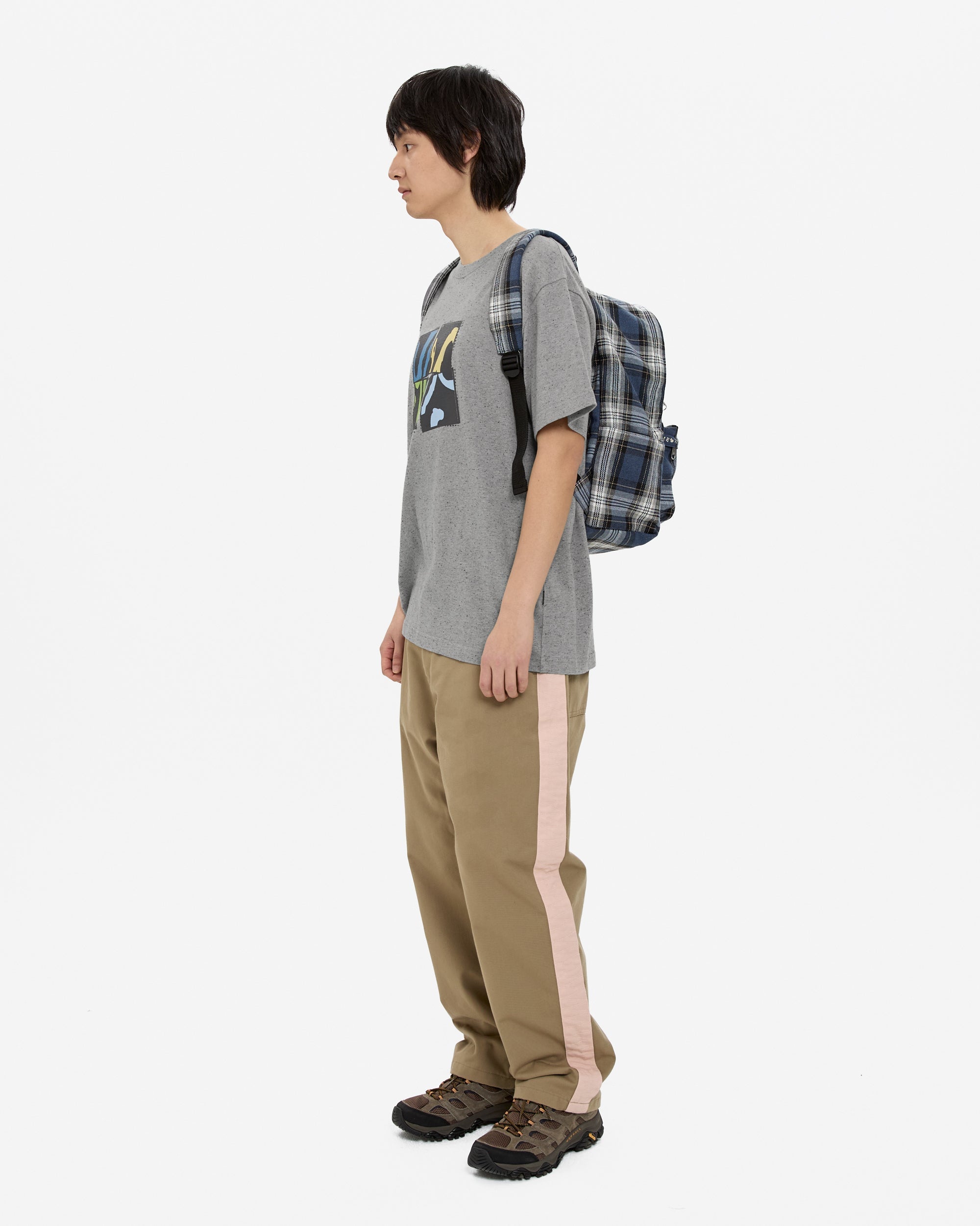 yeseyesee - Y.E.S Split Tee (Grey) product image 8 | TRAB K-Fashion Australia