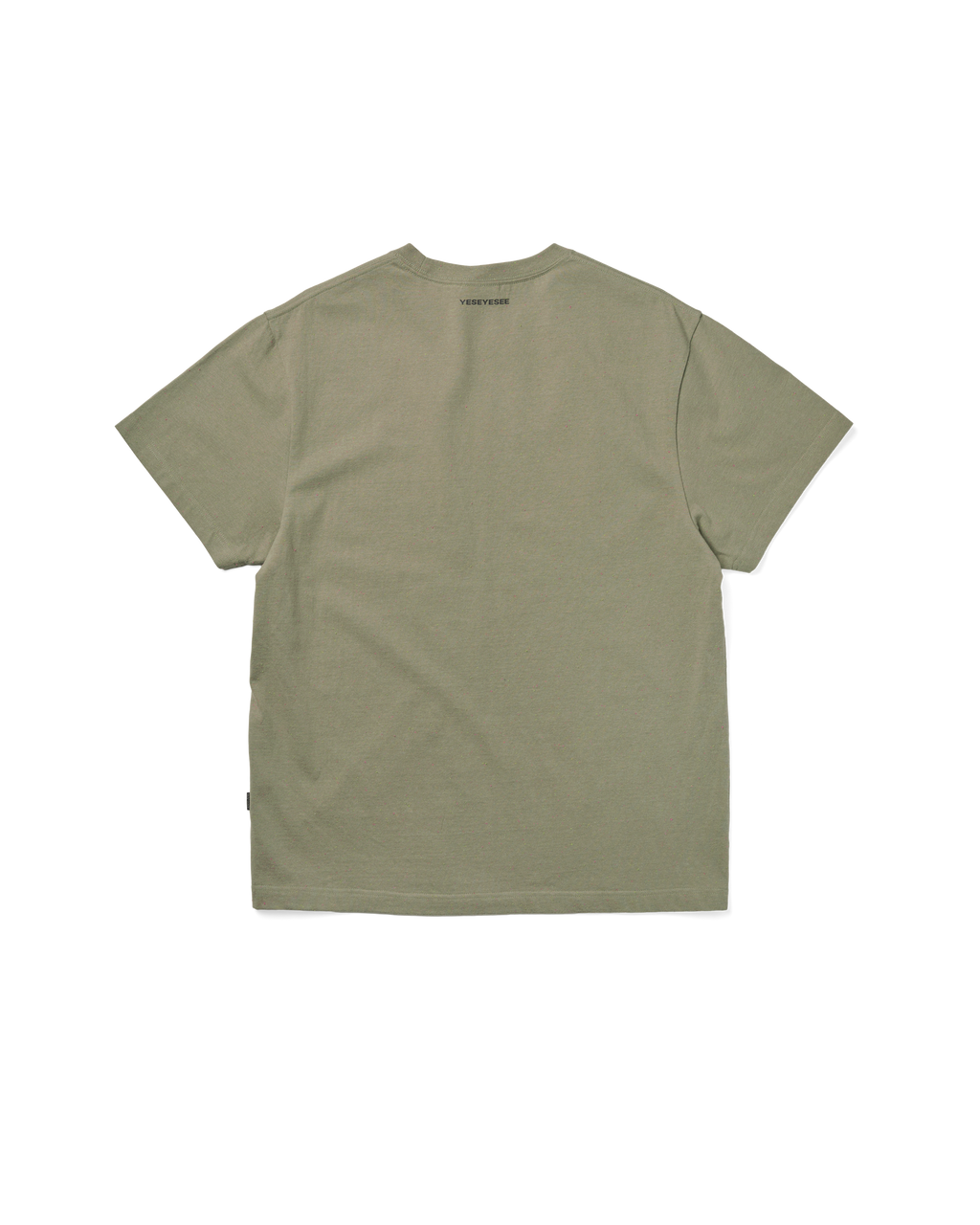 yeseyesee - Y.E.S Split Tee (Khaki) product image 2 | TRAB K-Fashion Australia