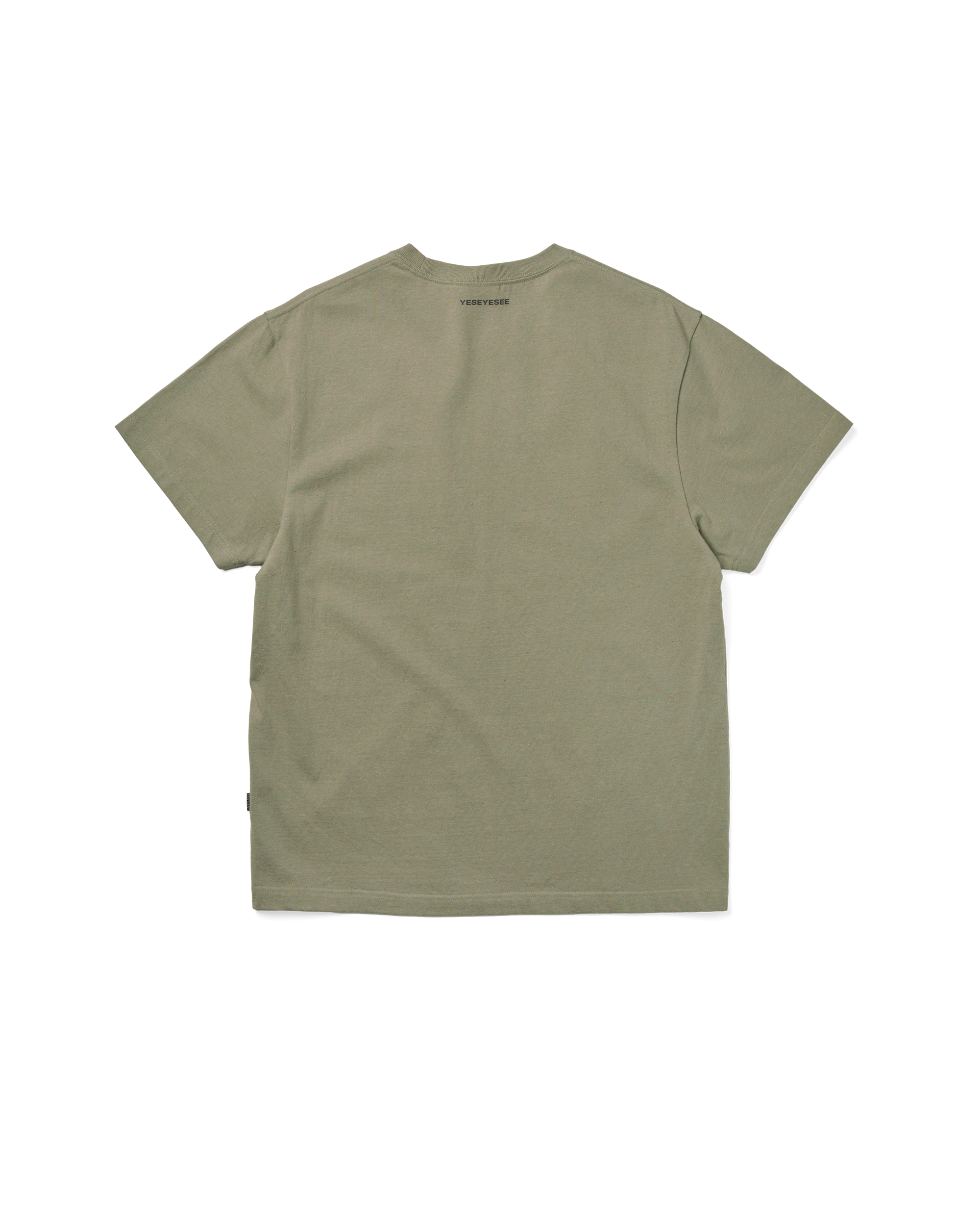 yeseyesee - Y.E.S Split Tee (Khaki) product image 2 | TRAB K-Fashion Australia