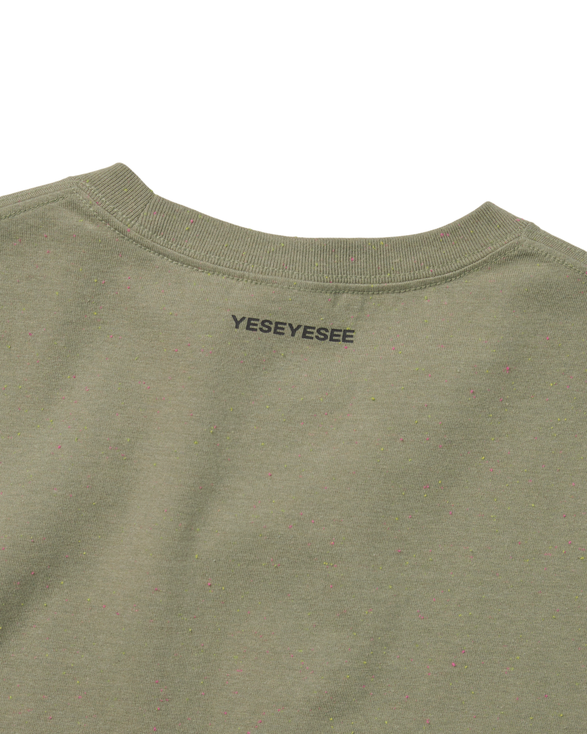 yeseyesee - Y.E.S Split Tee (Khaki) product image 6 | TRAB K-Fashion Australia