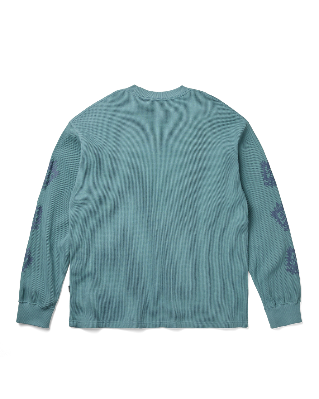 yeseyesee - Y.E.S Stamp Waffle L/S (Light Blue) product image 2 | TRAB K-Fashion Australia