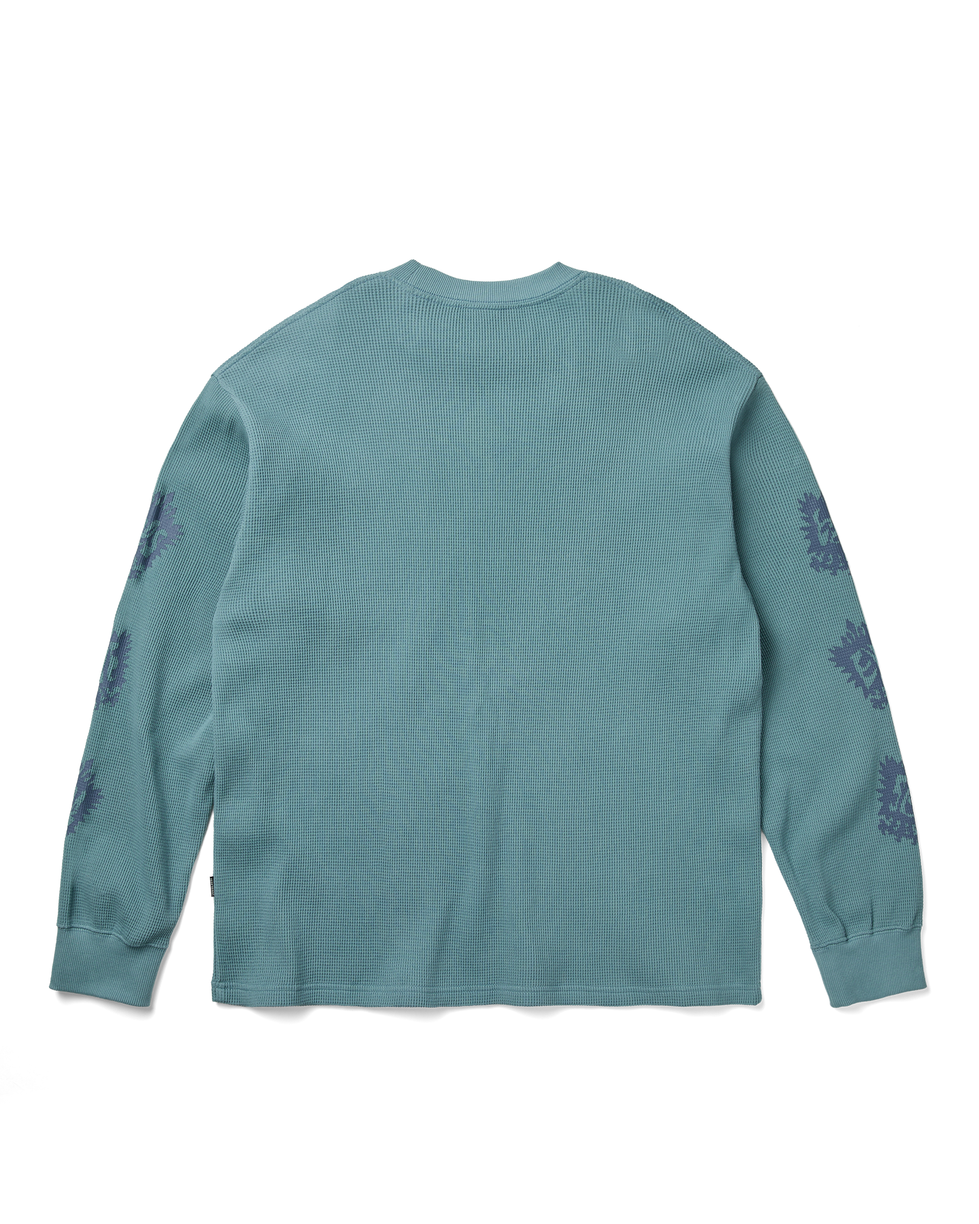 yeseyesee - Y.E.S Stamp Waffle L/S (Light Blue) product image 2 | TRAB K-Fashion Australia