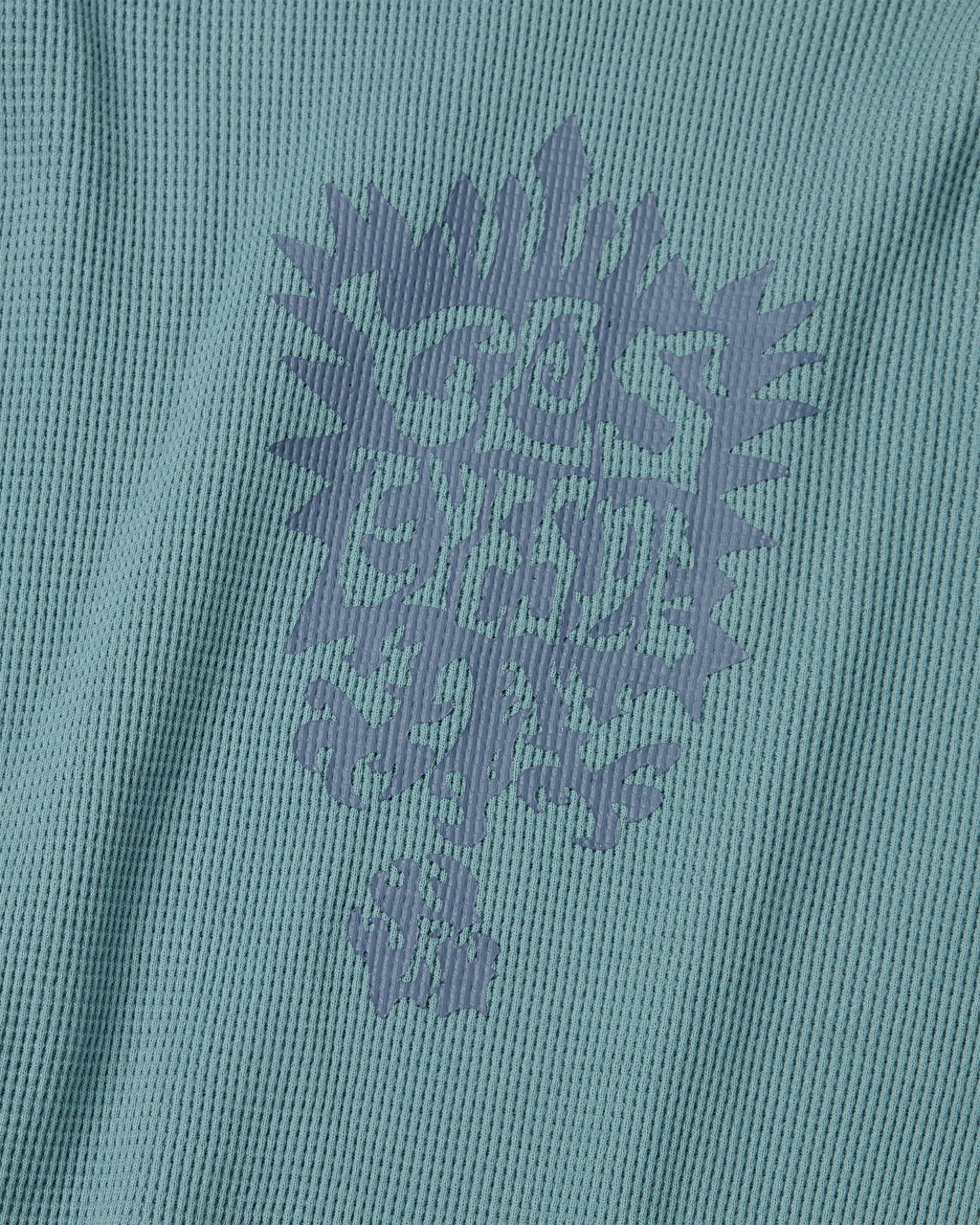 yeseyesee - Y.E.S Stamp Waffle L/S (Light Blue) product image 3 | TRAB K-Fashion Australia