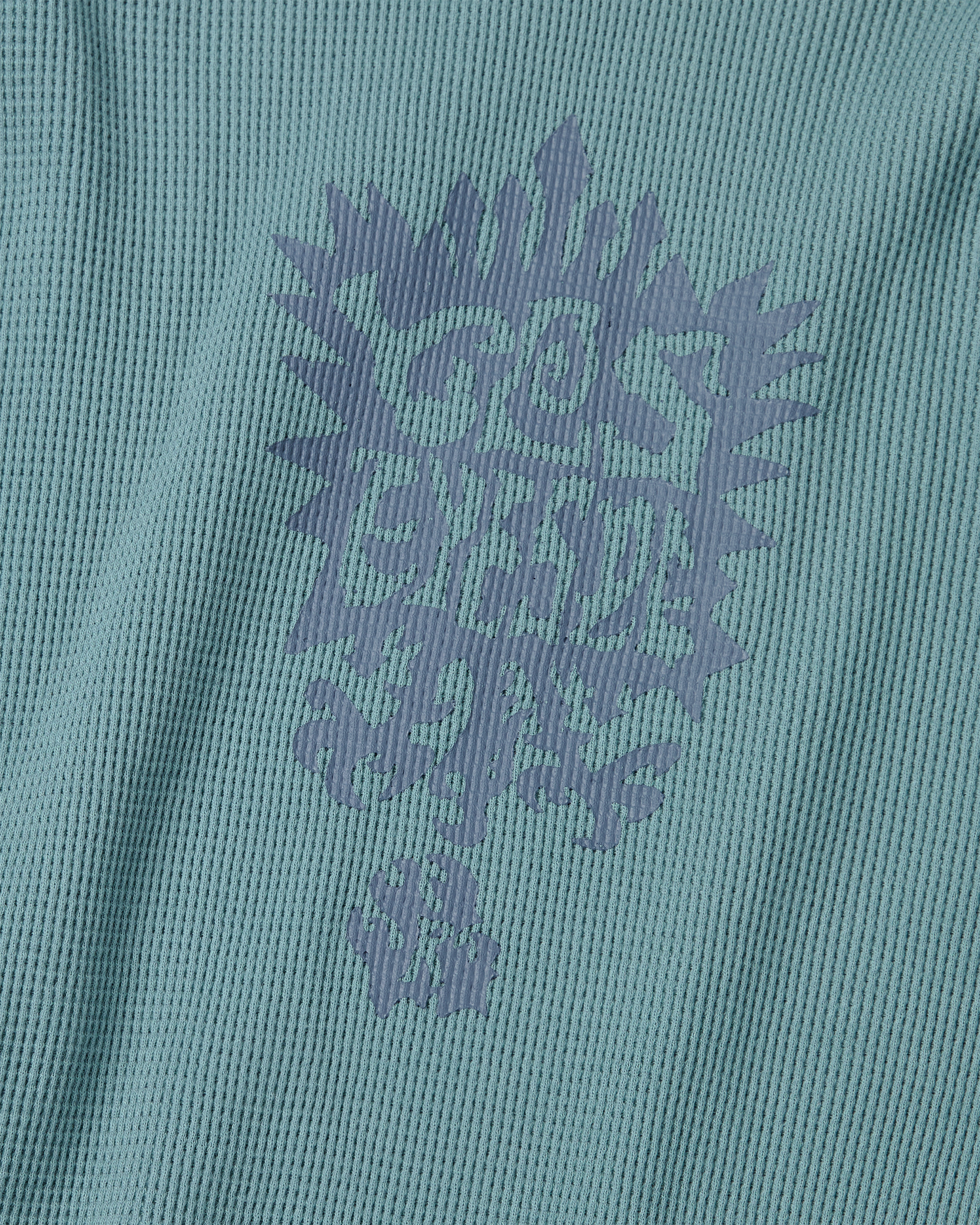 yeseyesee - Y.E.S Stamp Waffle L/S (Light Blue) product image 3 | TRAB K-Fashion Australia