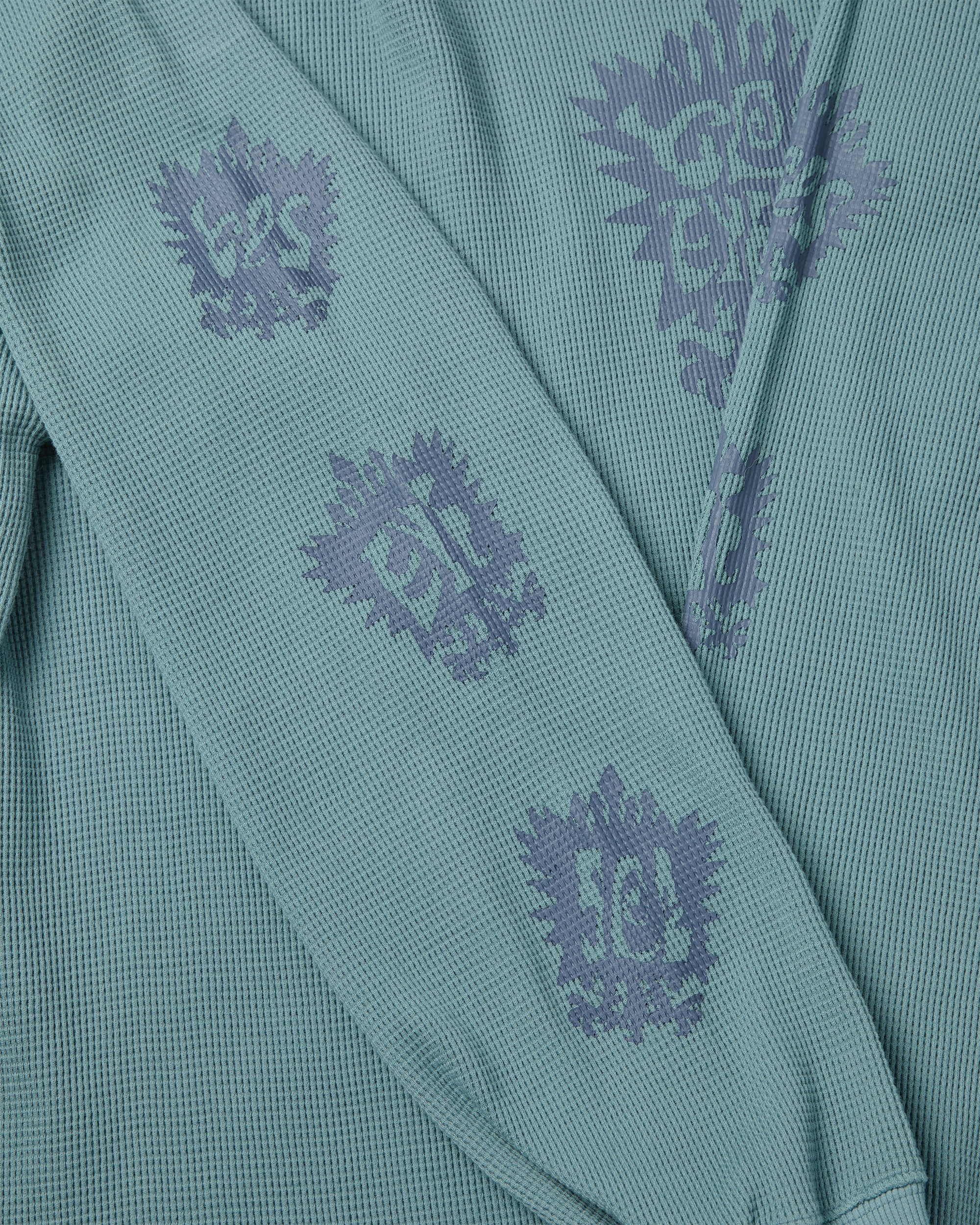 yeseyesee - Y.E.S Stamp Waffle L/S (Light Blue) product image 4 | TRAB K-Fashion Australia