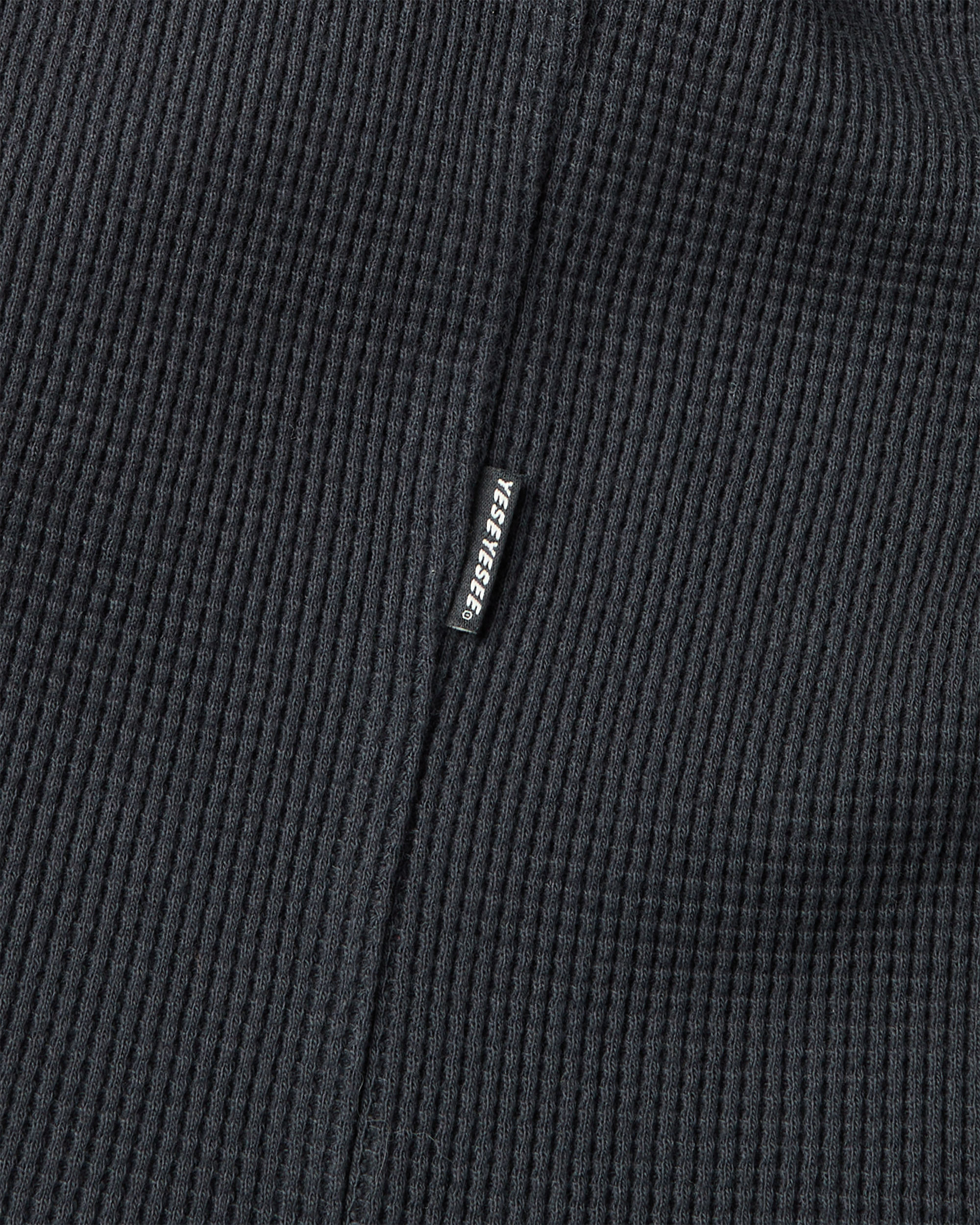 yeseyesee - Y.E.S Stamp Waffle L/S (Charcoal) product image 5 | TRAB K-Fashion Australia