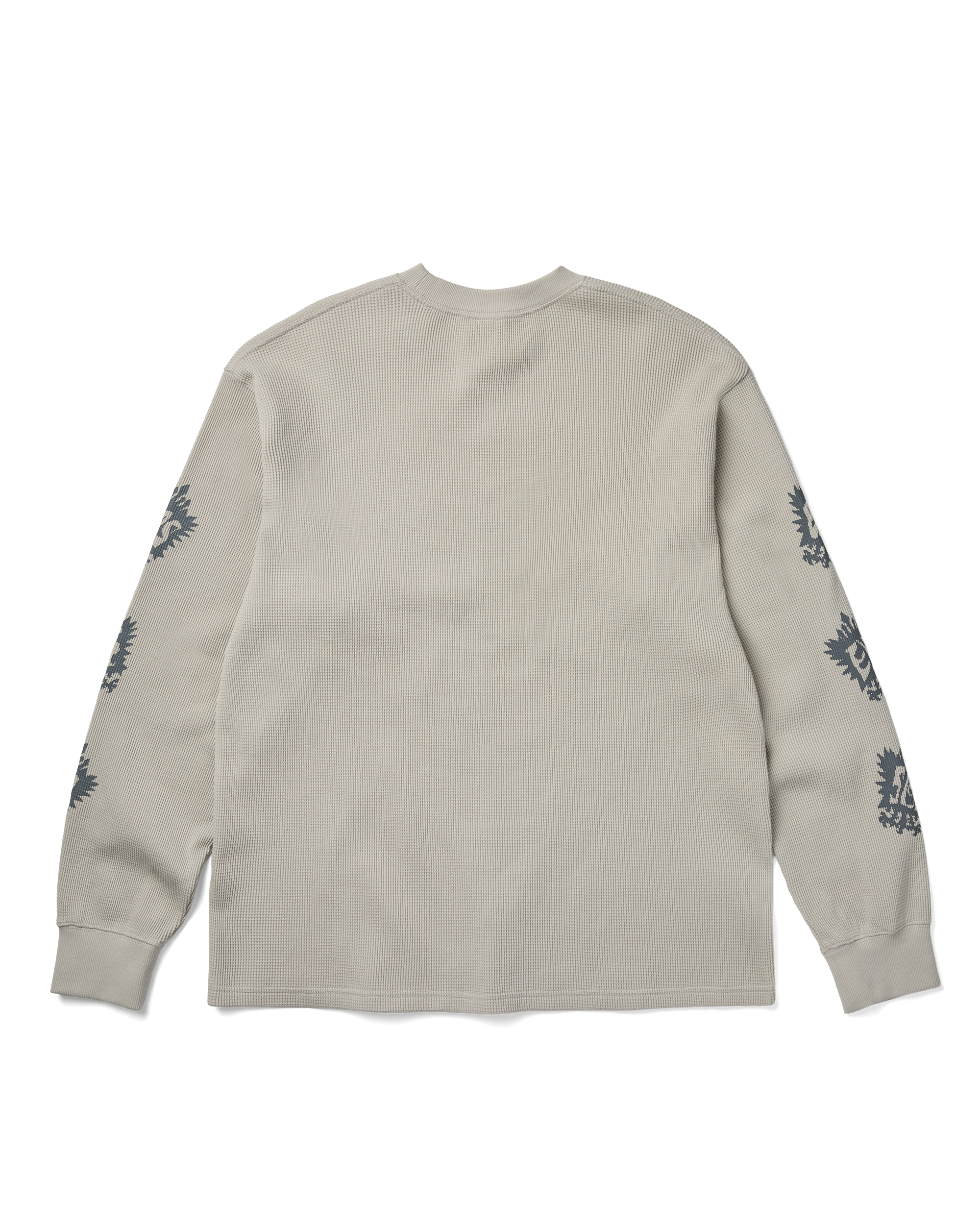 yeseyesee - Y.E.S Stamp Waffle L/S (Ecru) product image 2 | TRAB K-Fashion Australia