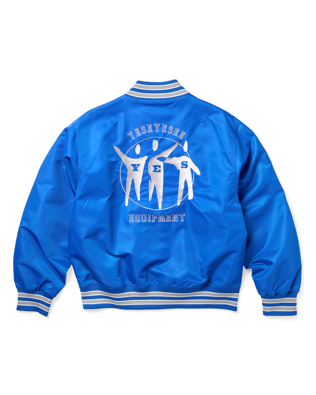 yeseyesee - Y.E.S Team Stadium Jacket (Blue) product image 2 | TRAB K-Fashion Australia