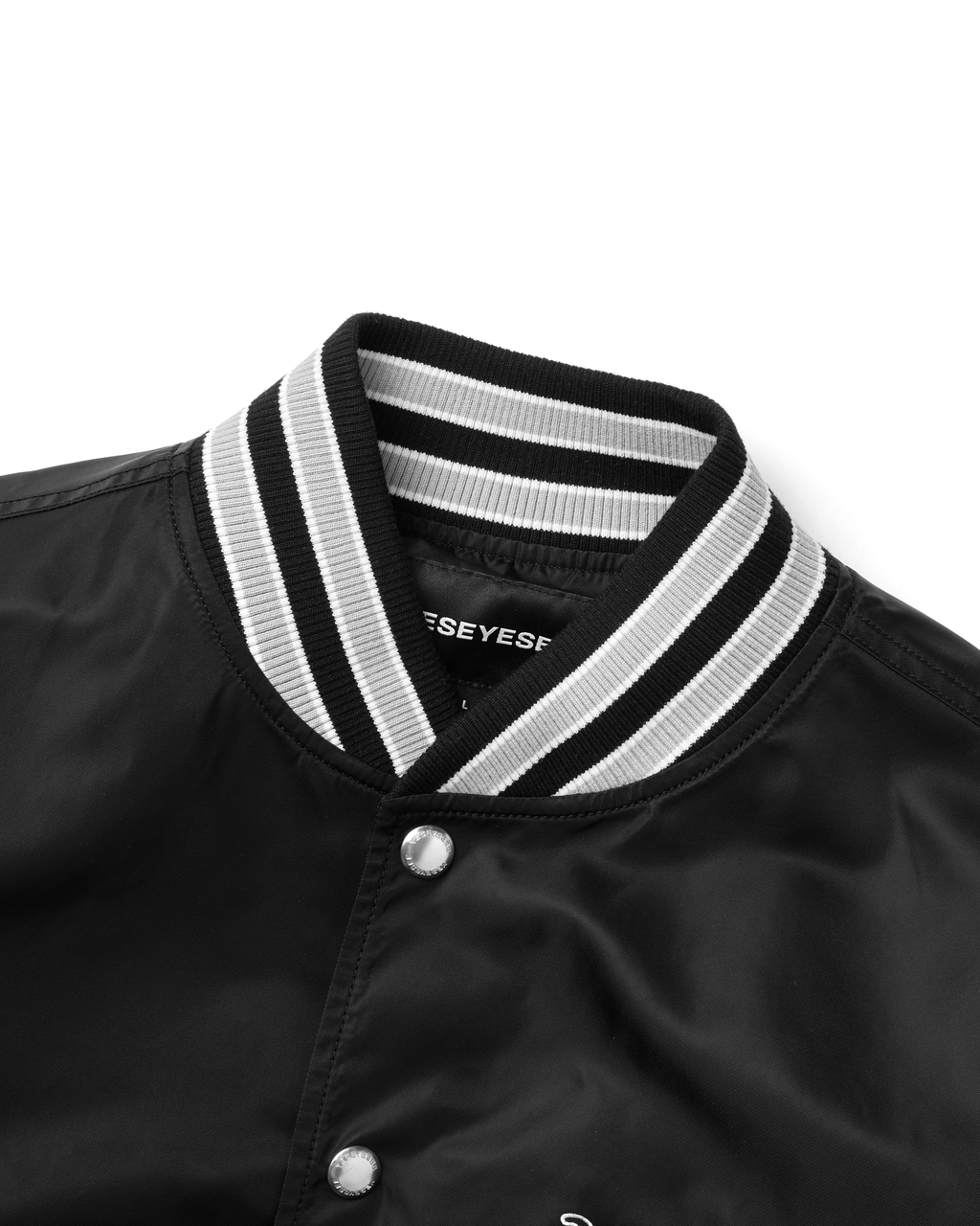 yeseyesee - Y.E.S Team Stadium Jacket (Black) product image 3 | TRAB K-Fashion Australia